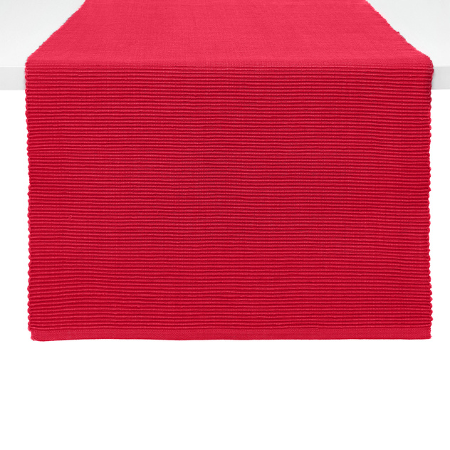 Solid colour 100% cotton table runner