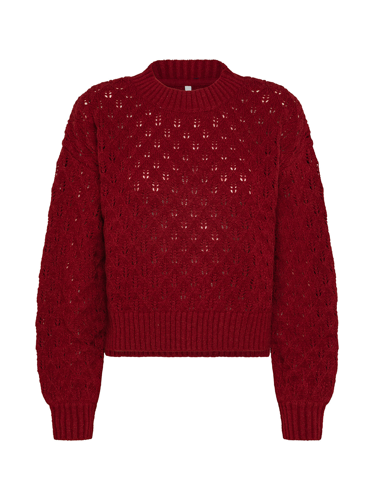 Beatrix crewneck pullover, Brick Red, large image number 0