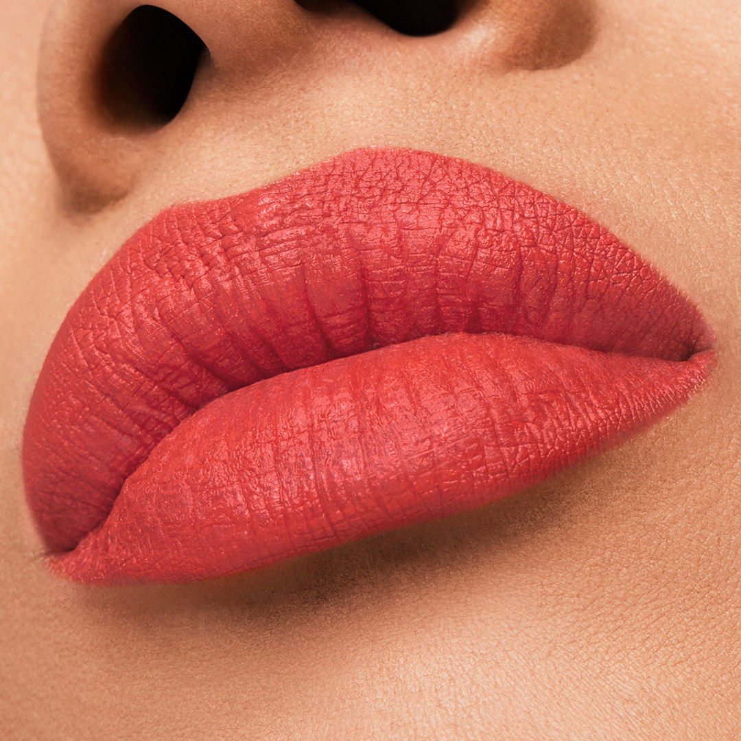 PURE COLOR matte lipstick - 600 Visionary, Rosso corallo, large image number 1