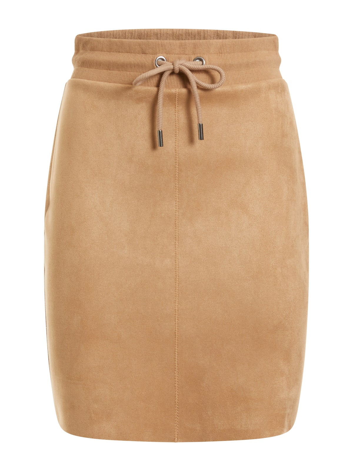 Suede-like skirt, Beige, large image number 0
