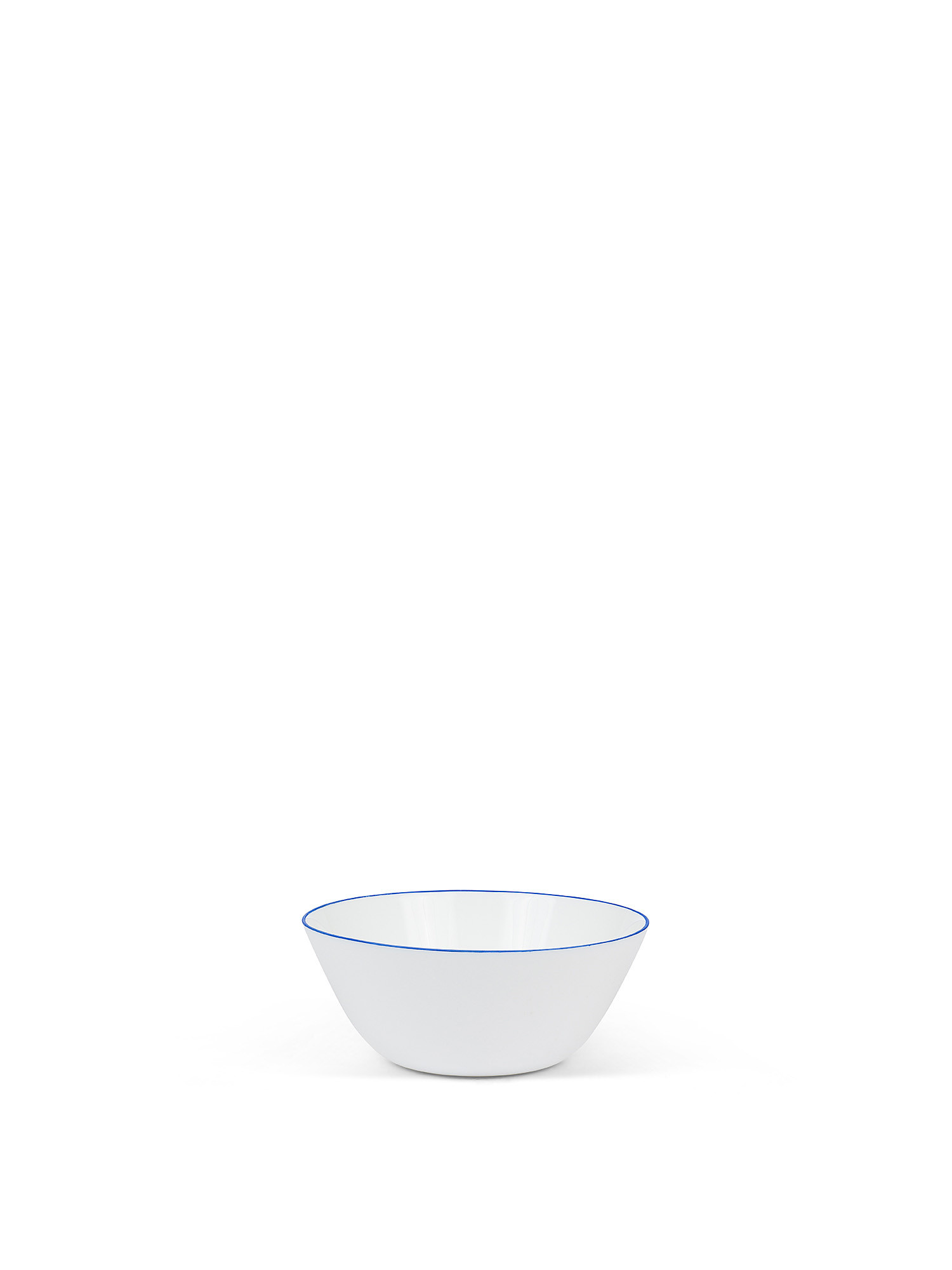 Colored glass bowl, White, large image number 0