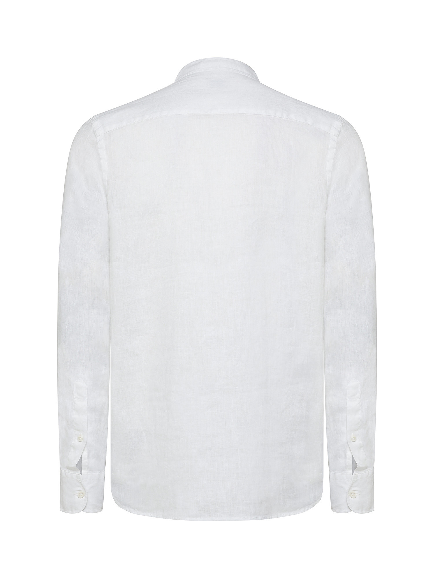 JCT - Pure linen Korean shirt, White, large image number 1