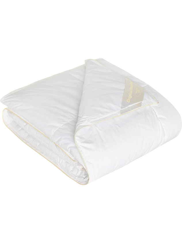 Duvet with feather padding