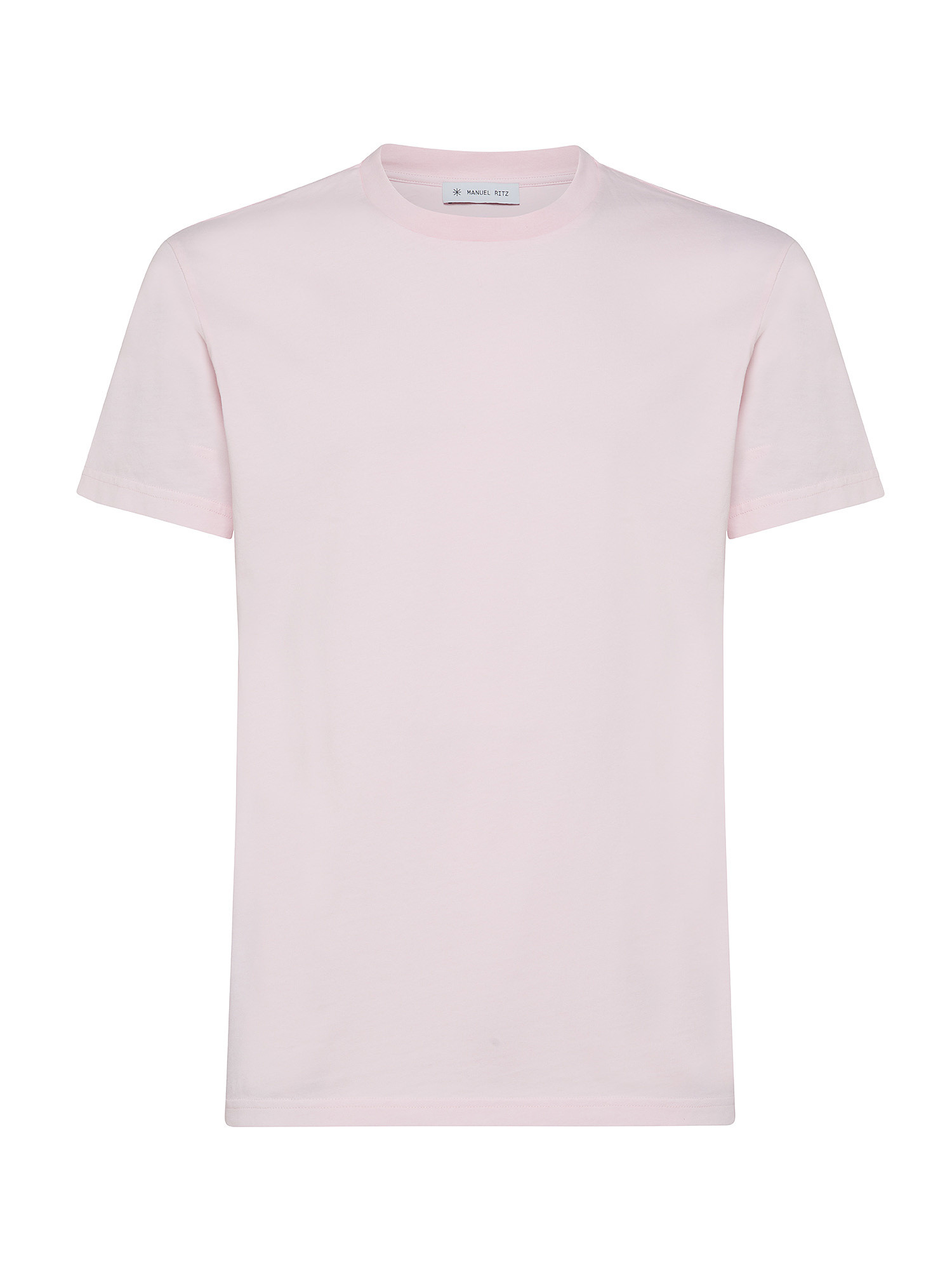 Manuel Ritz - T-shirt in cotone, Rosa, large image number 0