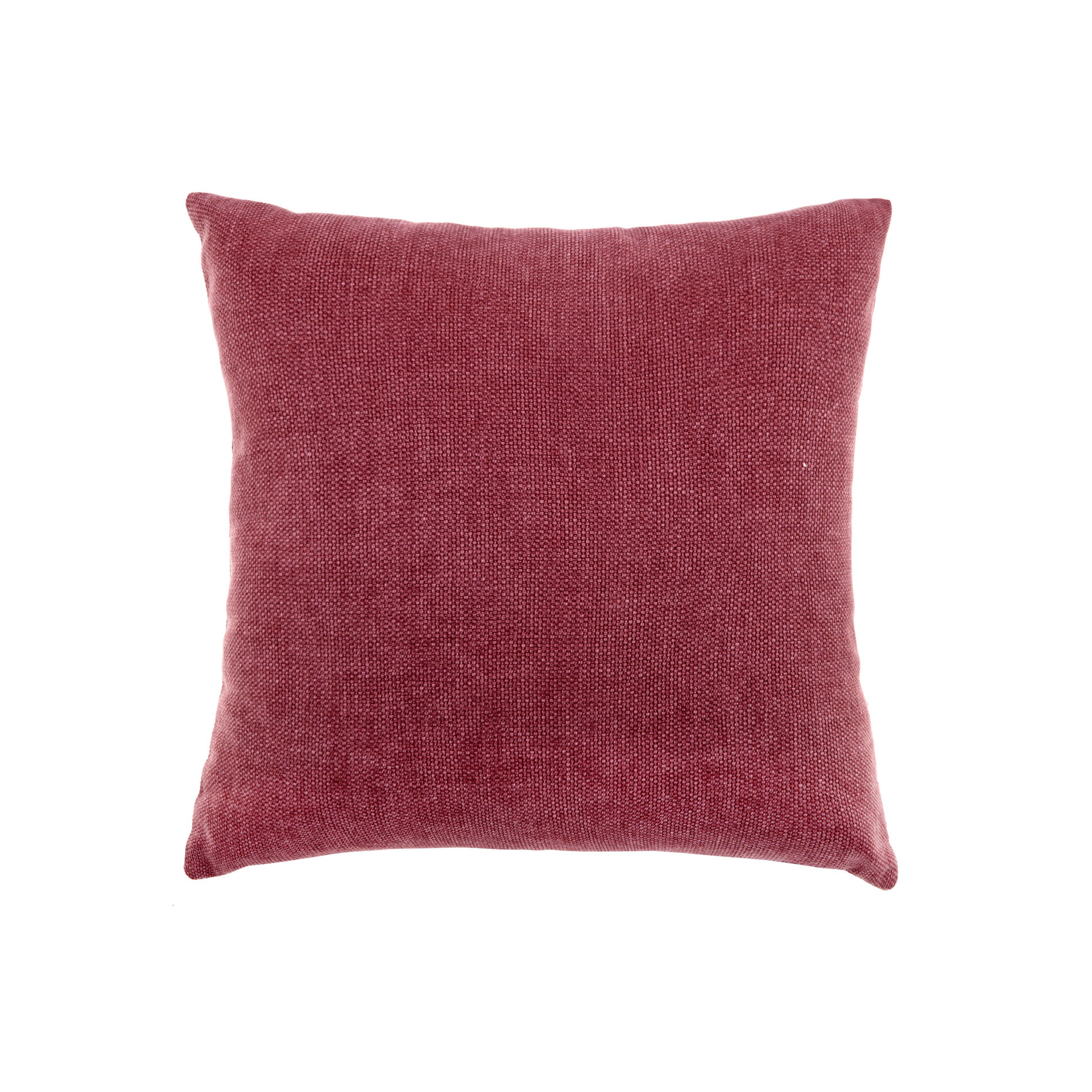 Cuscino tinta unita effetto sfumato, Rosso Bordeaux, large image number 0