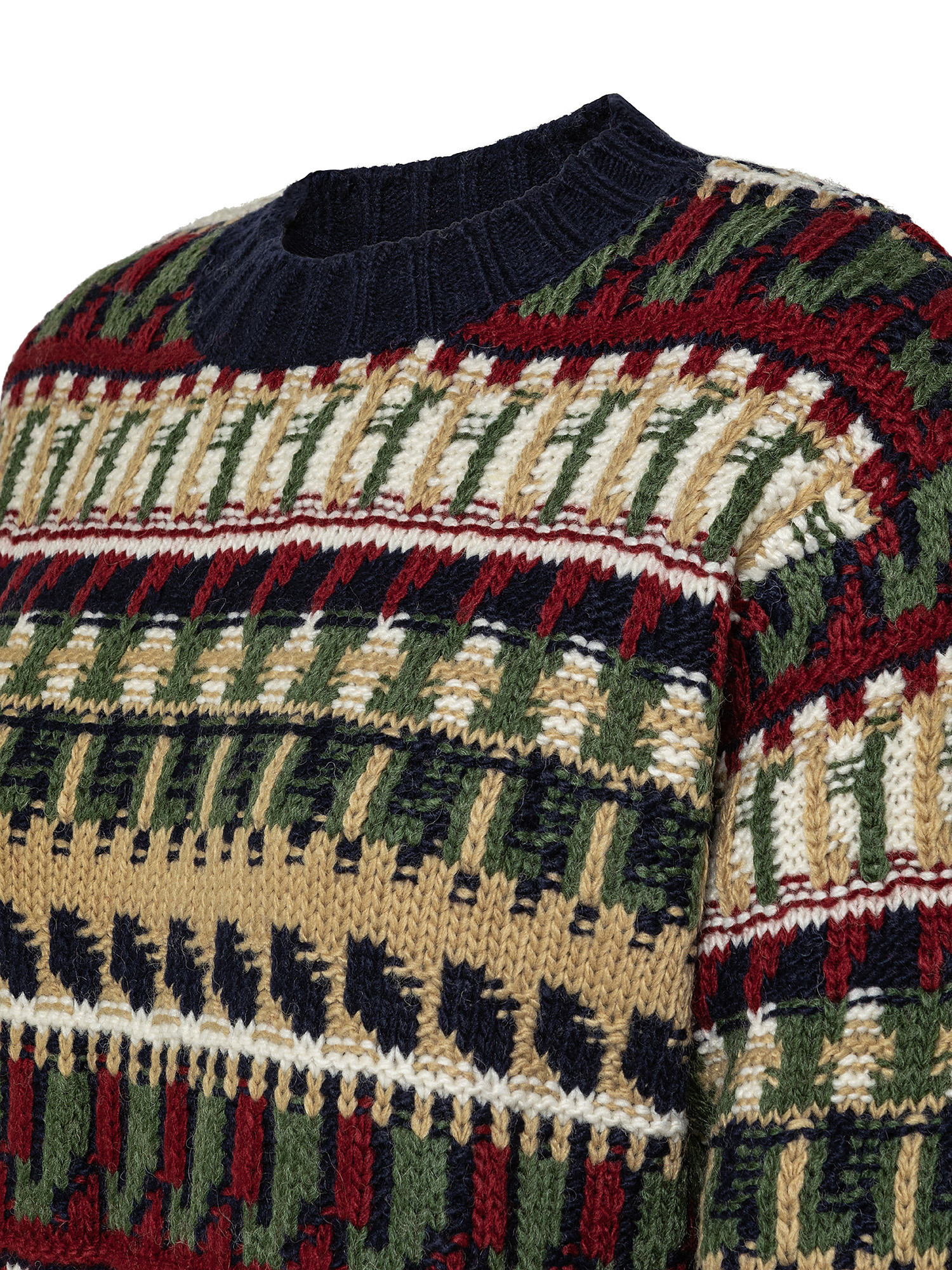 Barbara jacquard sweater, Multicolor, large image number 2