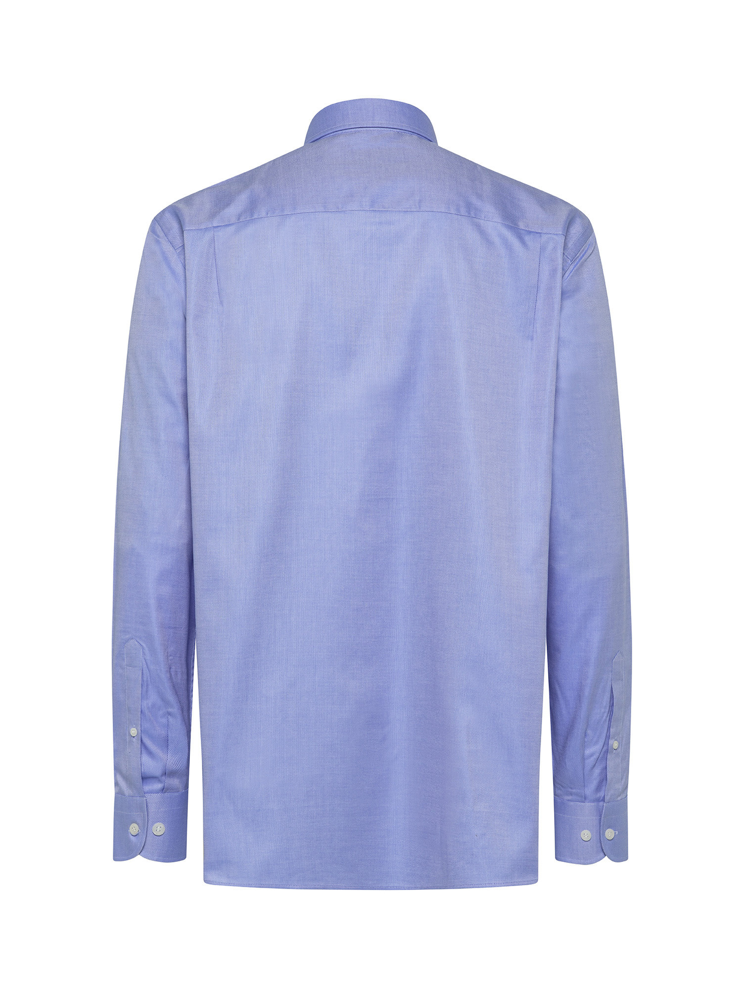 Regular fit shirt in pure cotton, Light Blue, large image number 2