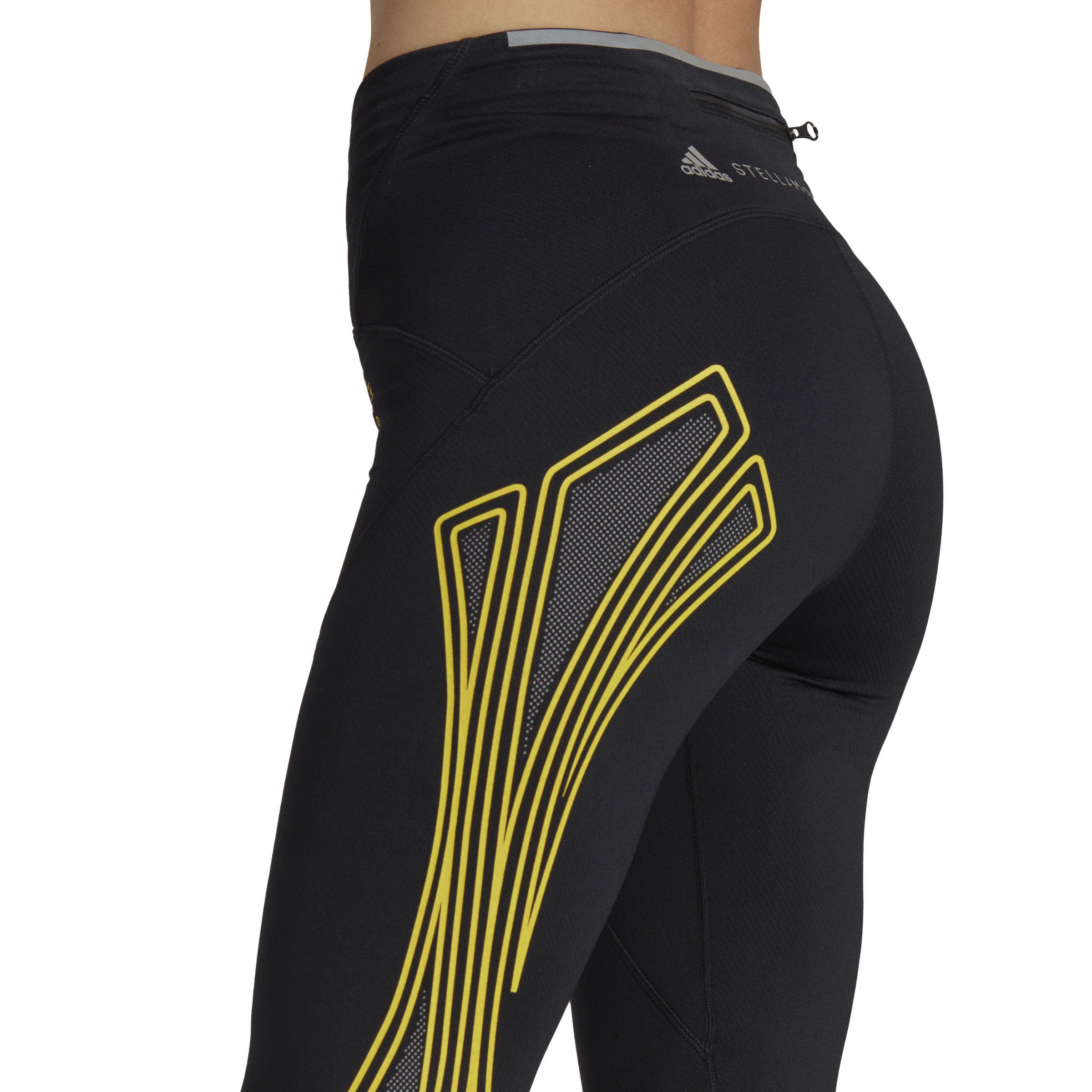 Adidas by Stella McCartney - TruePace COLD.RDY running leggings, Black, large image number 3