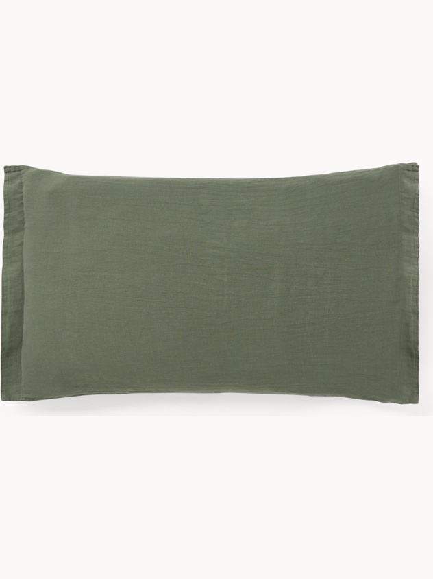 Zefiro pure washed linen pillowcase