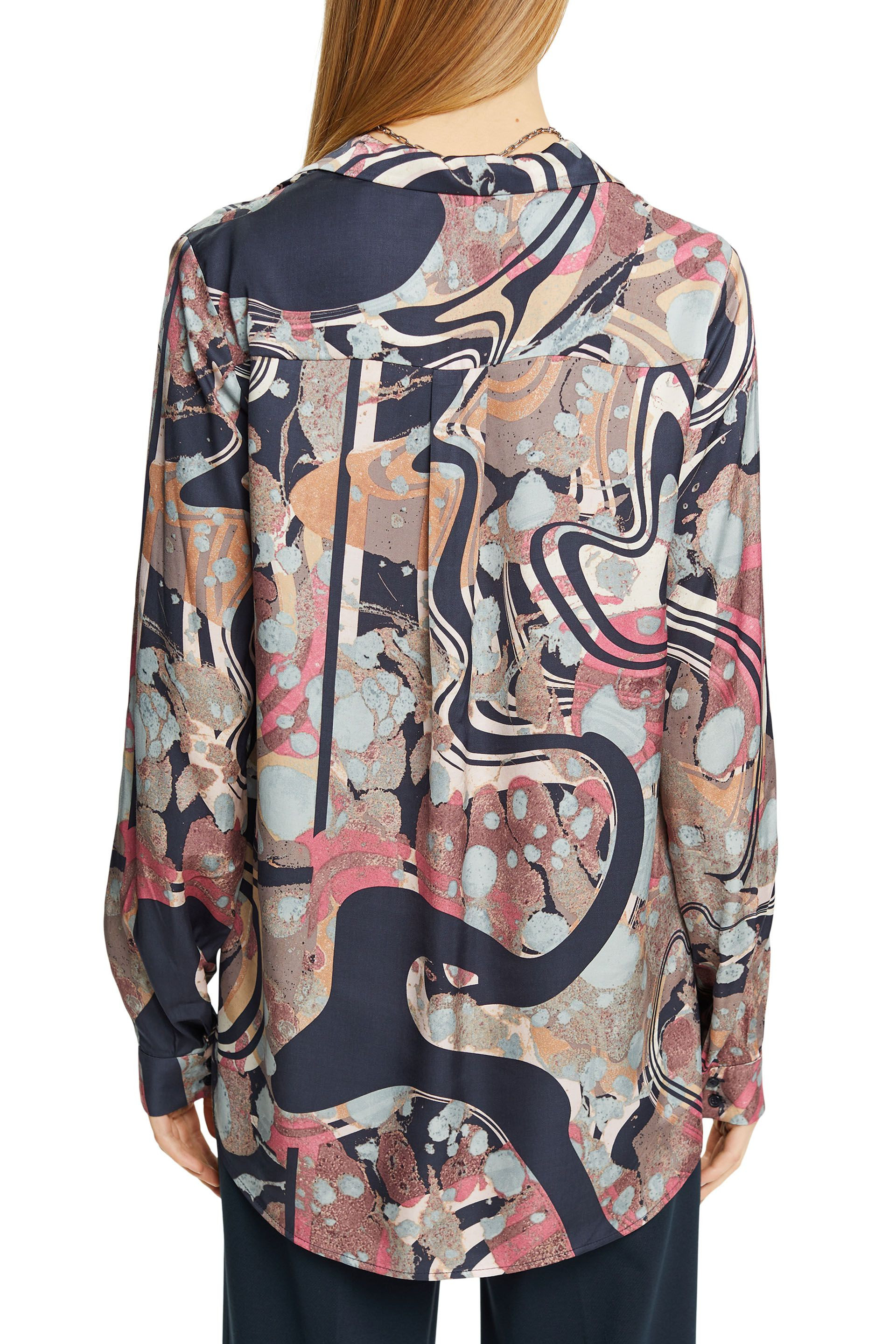 Esprit - Patterned blouse, Multicolor, large image number 2