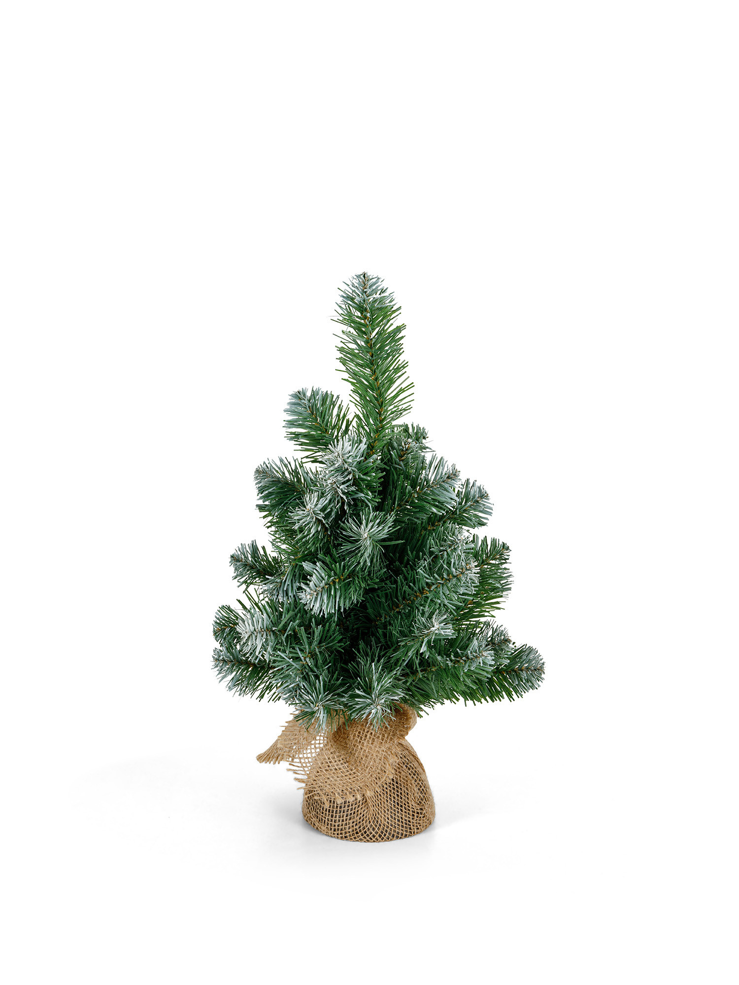 Albero di Natale con sfumature in verde H45, Verde, large image number 0