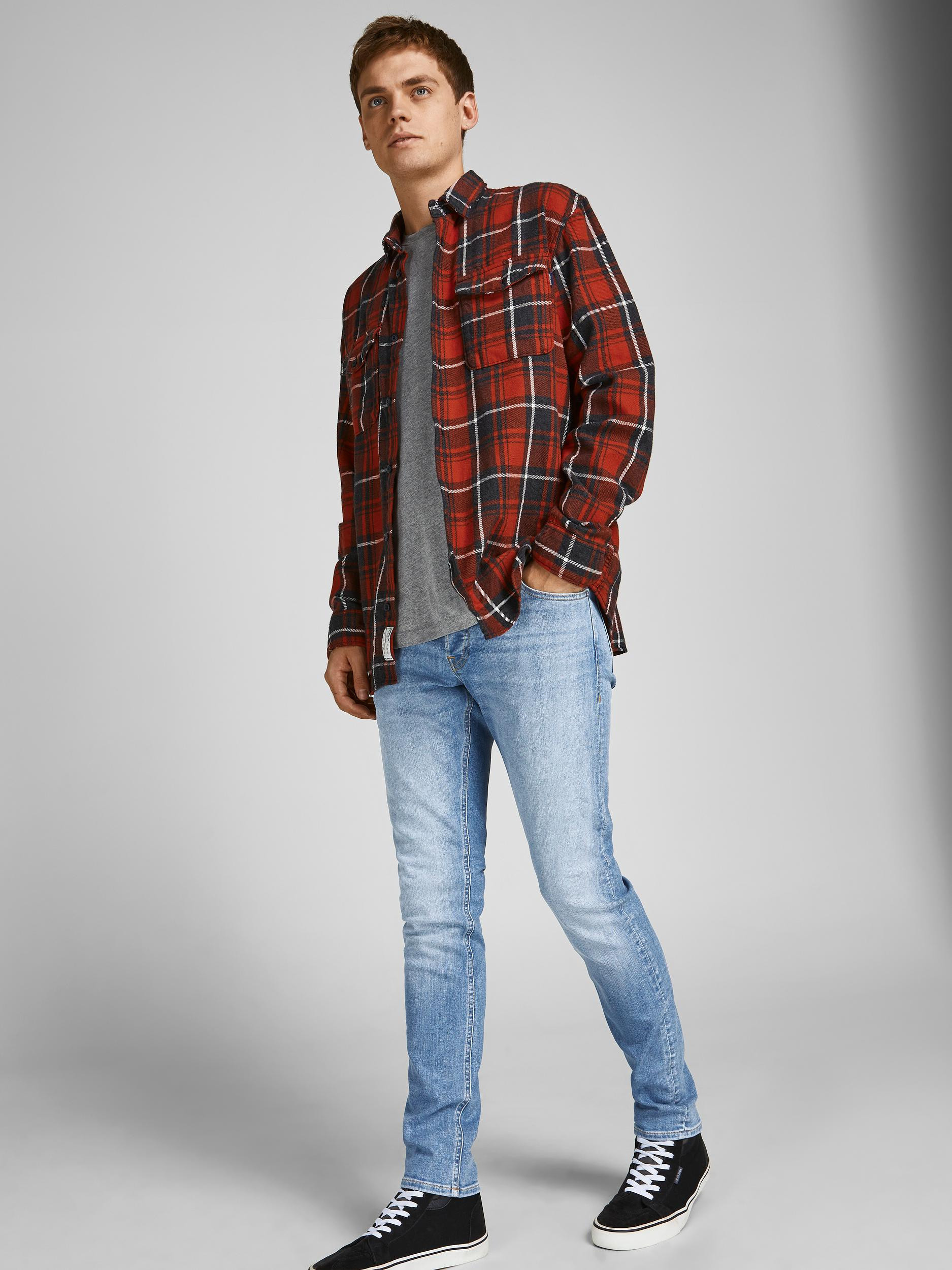 Jack & Jones - Slim fit five pocket jeans, Denim, large image number 5