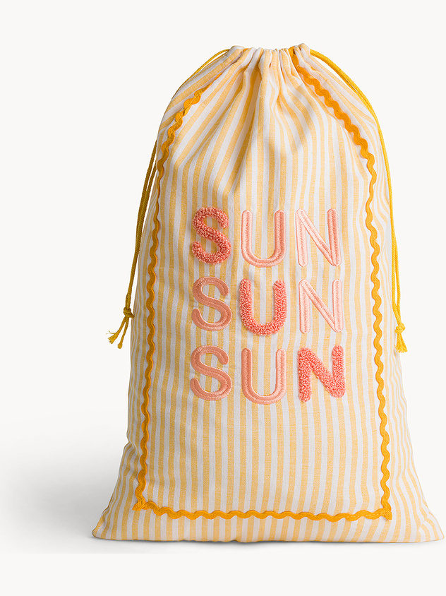 Sun pure cotton bag
