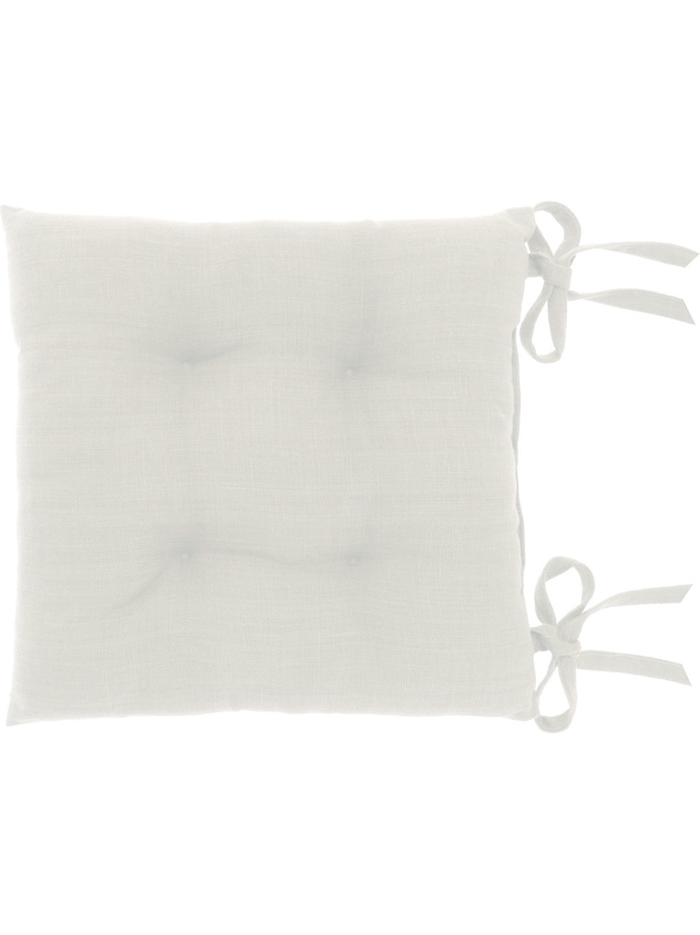 Cuscino sedia slub cotone