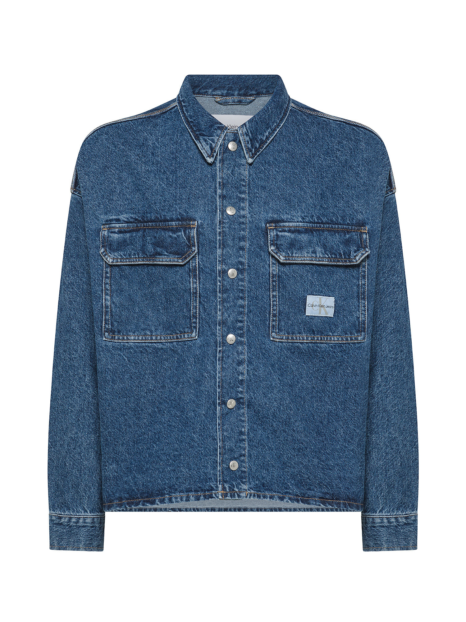 Calvin Klein Jeans - Denim shirt, Denim, large image number 0