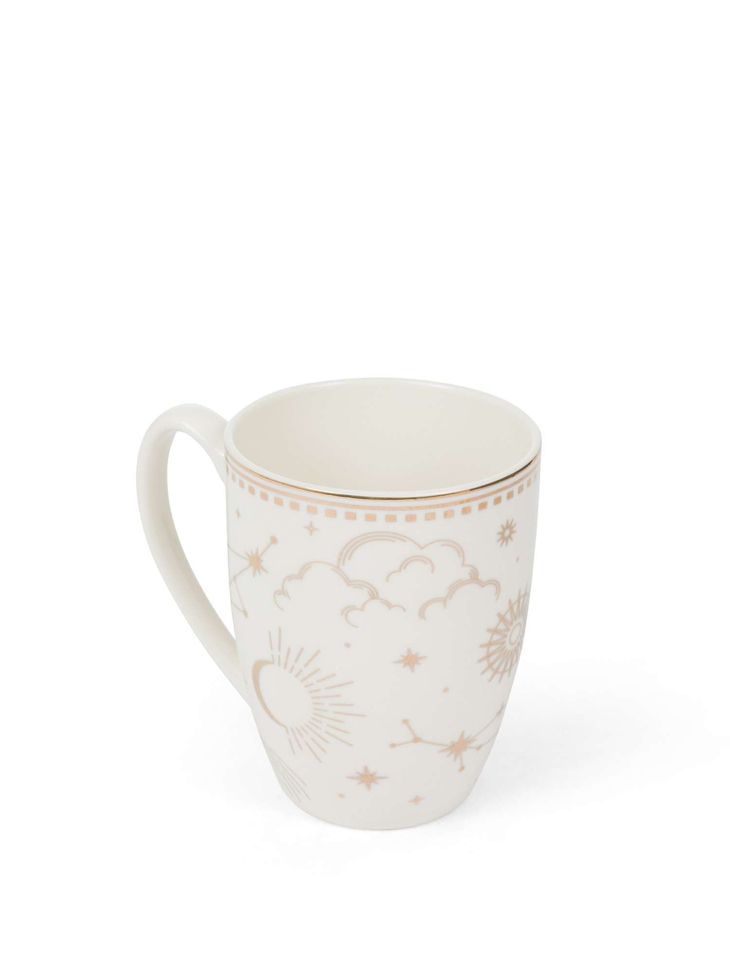 Mug new bone china astrology, White, large image number 1