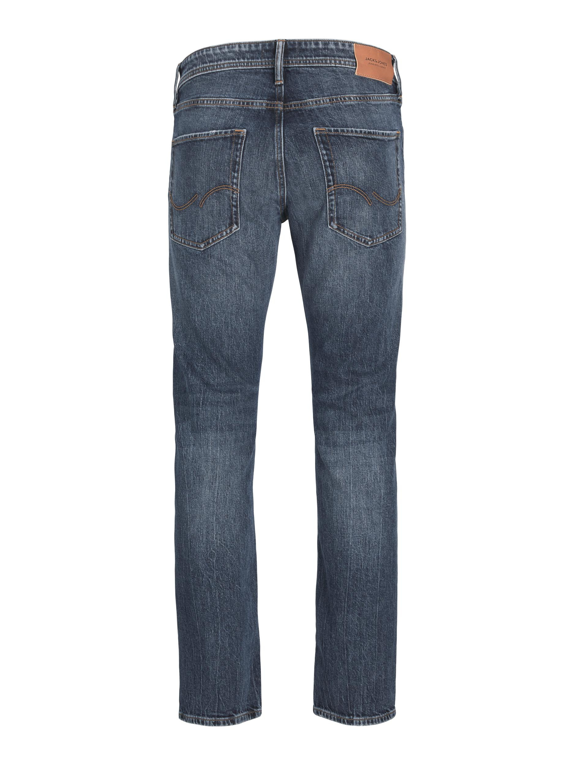 Jack & Jones - Tapered fit five-pocket jeans, Dark Blue, large image number 1