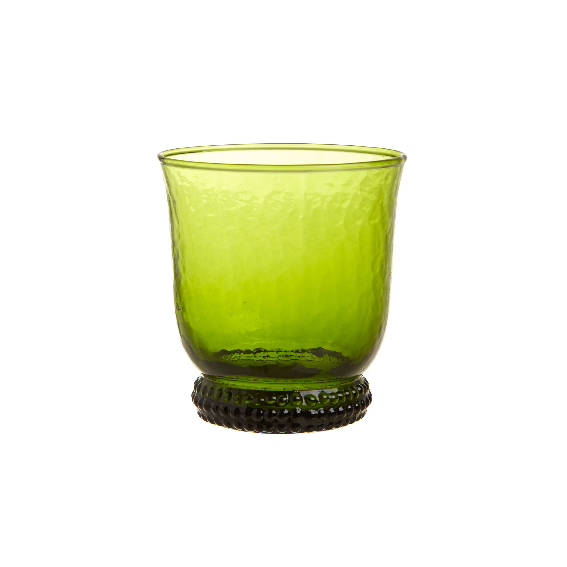 Bicchiere vetro colore in pasta, Verde, large image number 0