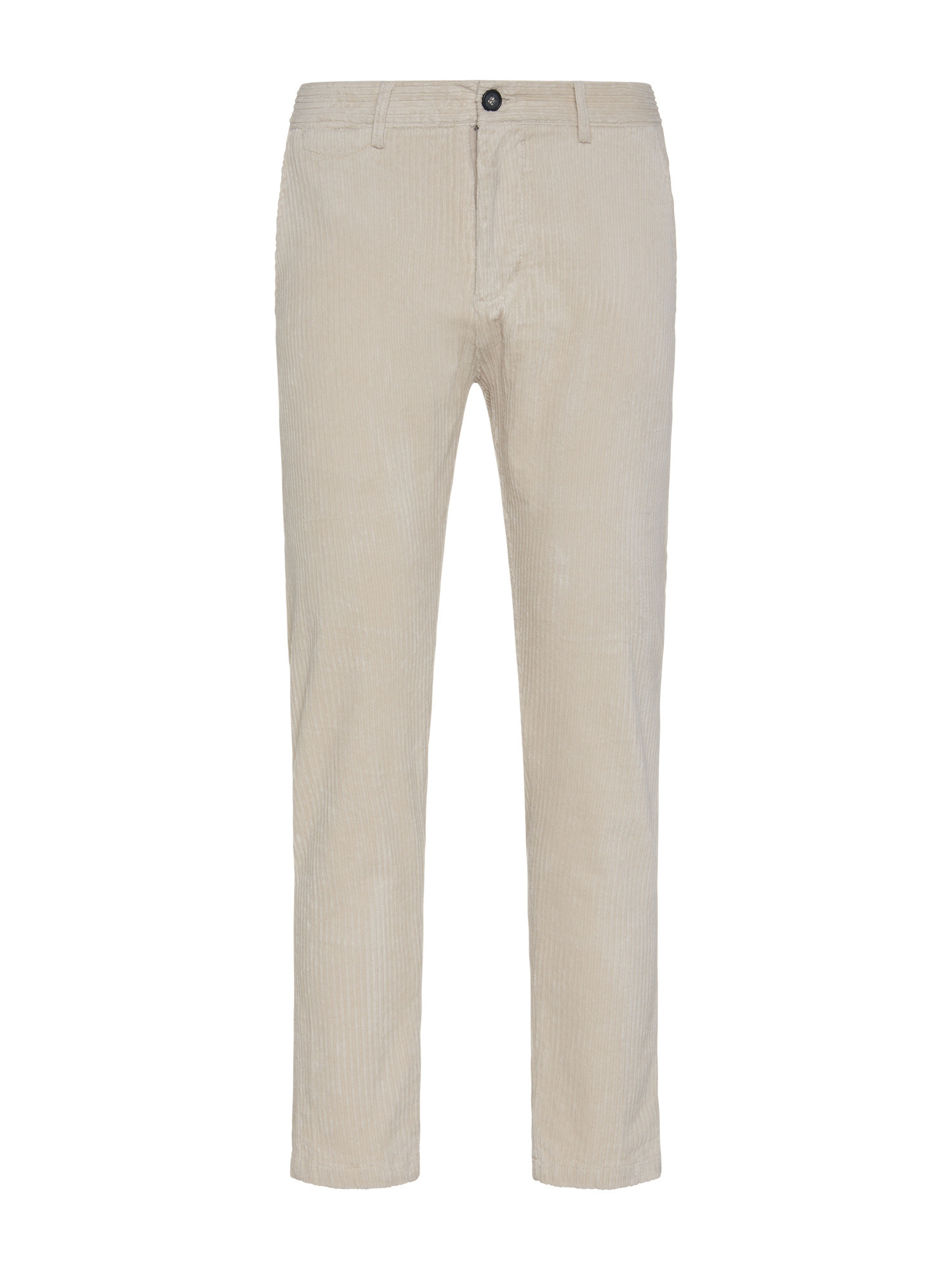 JCT - Corduroy chino trousers, White, large image number 0