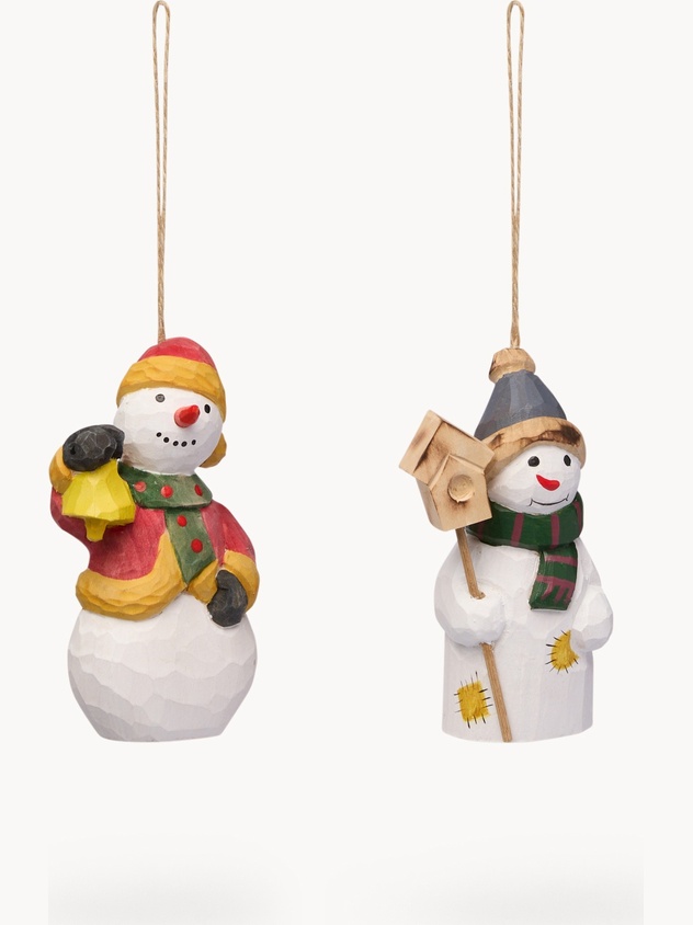 Decorazione per albero in legno
