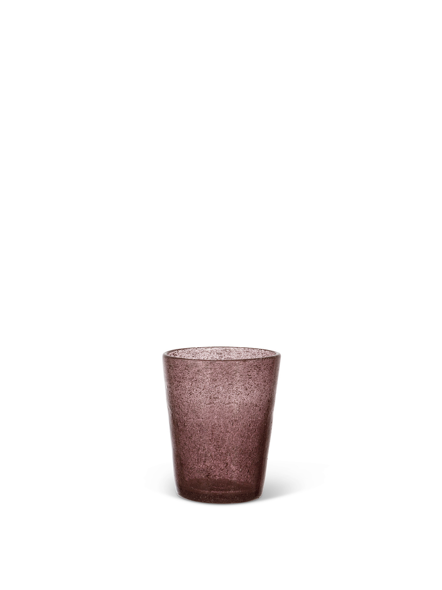 Bicchiere vetro colorato in pasta Matera, Rosa, large image number 0
