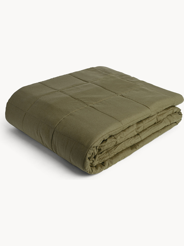 Double-sided quilt in light microfibre