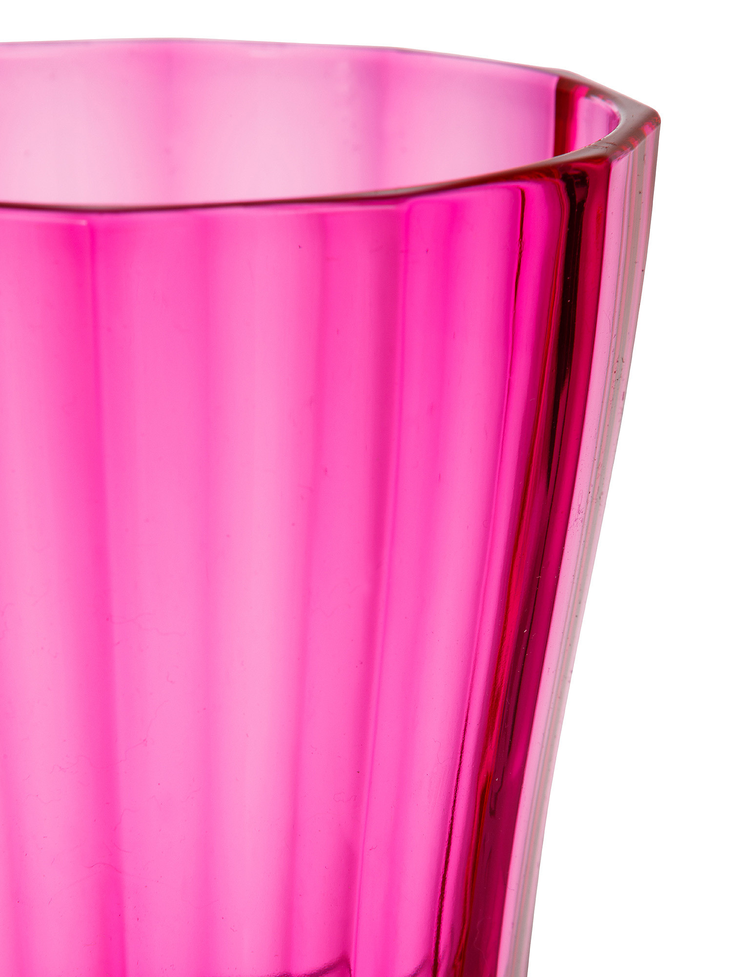 Bicchiere plastica colorata, Rosa, large image number 1