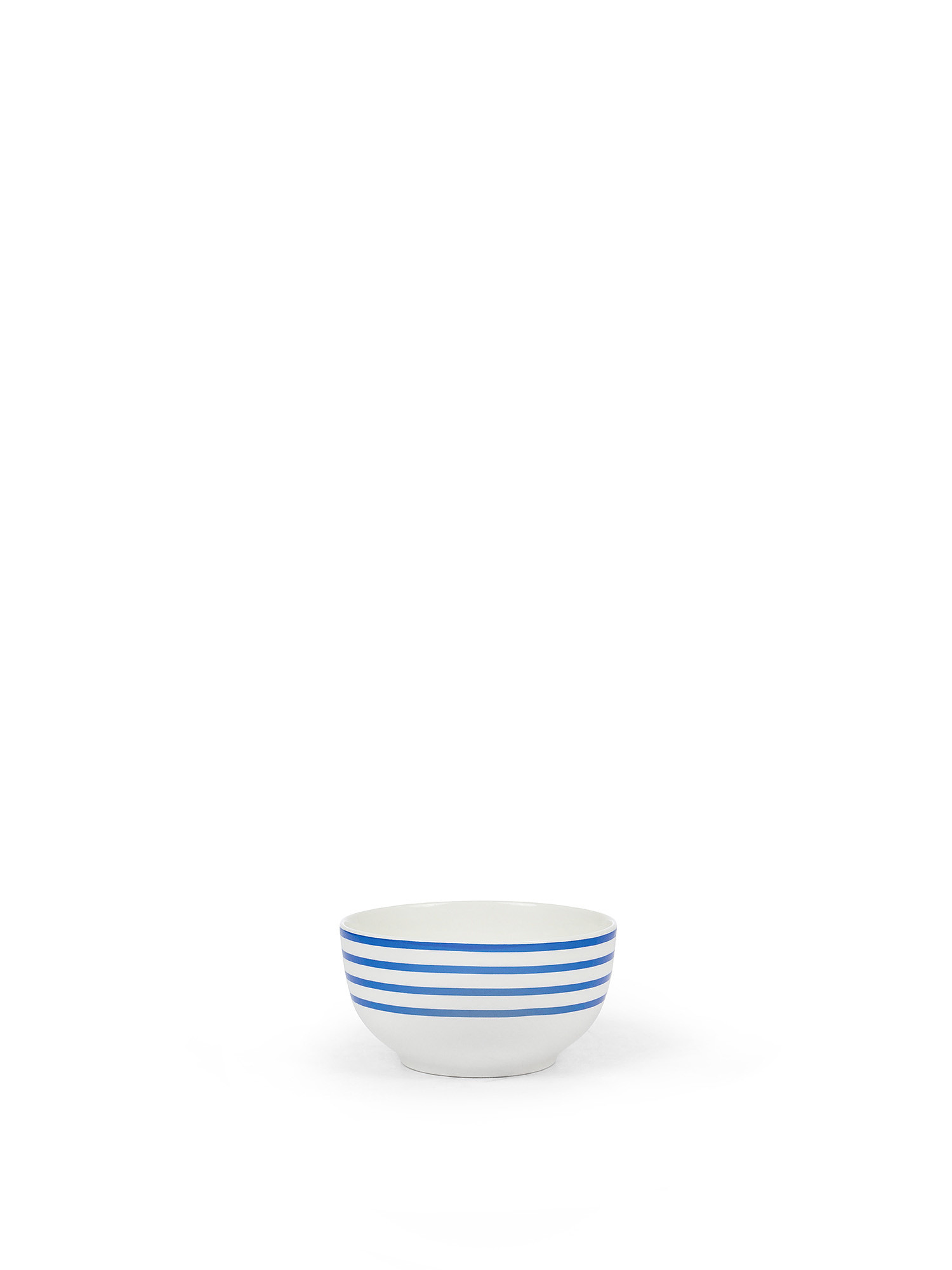 Coppetta new bone china, Bianco/Blu, large image number 0