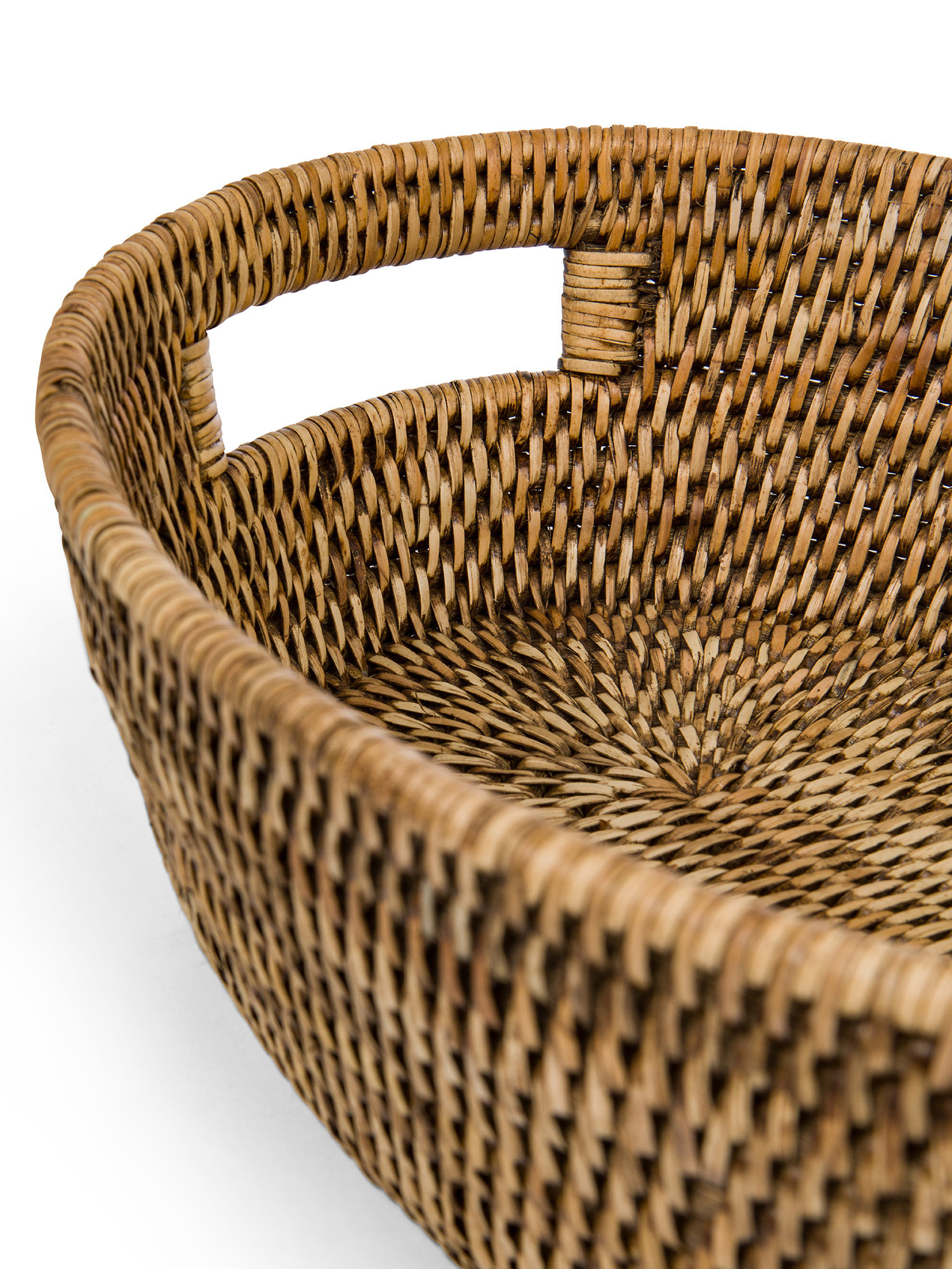Rattan basket, Light Brown, large image number 1