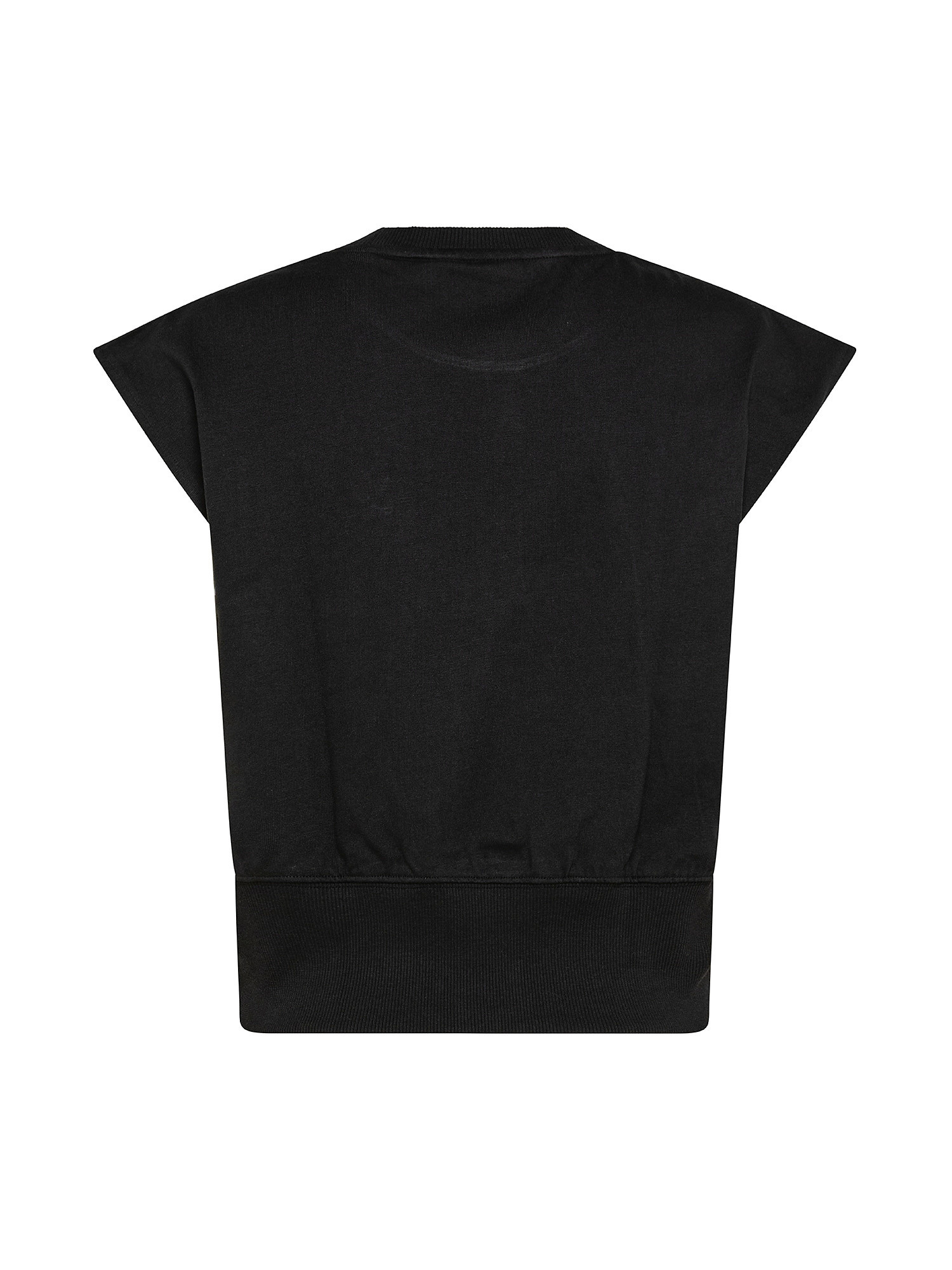 Adidas - Adicolor T-shirt with logo, Black, large image number 1