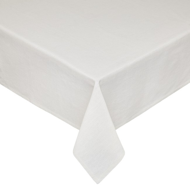 Solid Cotton Slub Tablecloth