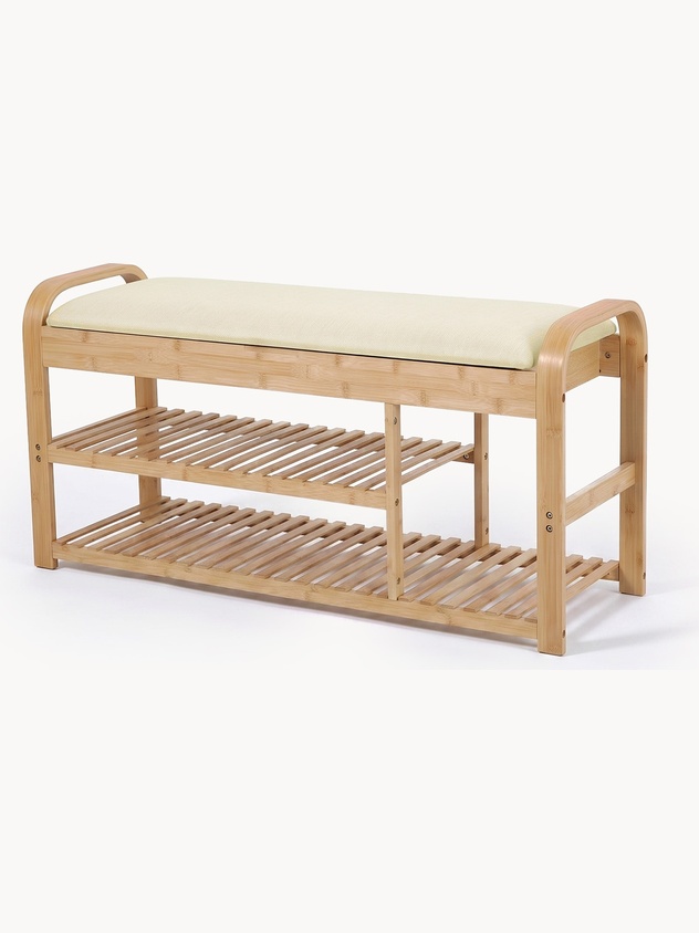 Natural Bamboo Coat Rack
