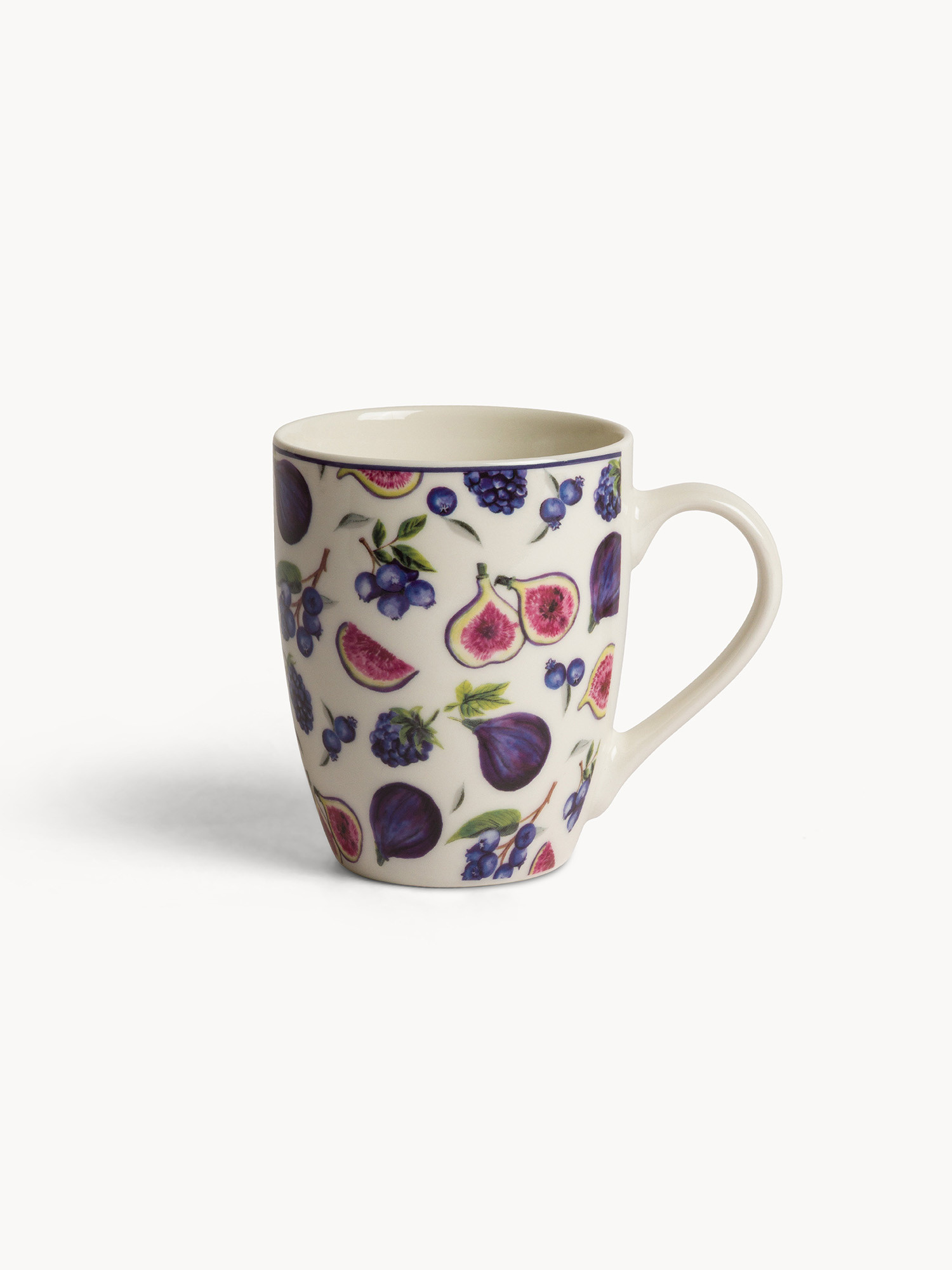 Mug new bone china motivo fichi, Multicolor, large image number 0