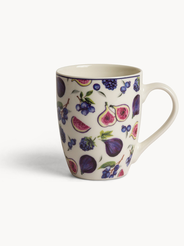 Mug new bone china motivo fichi