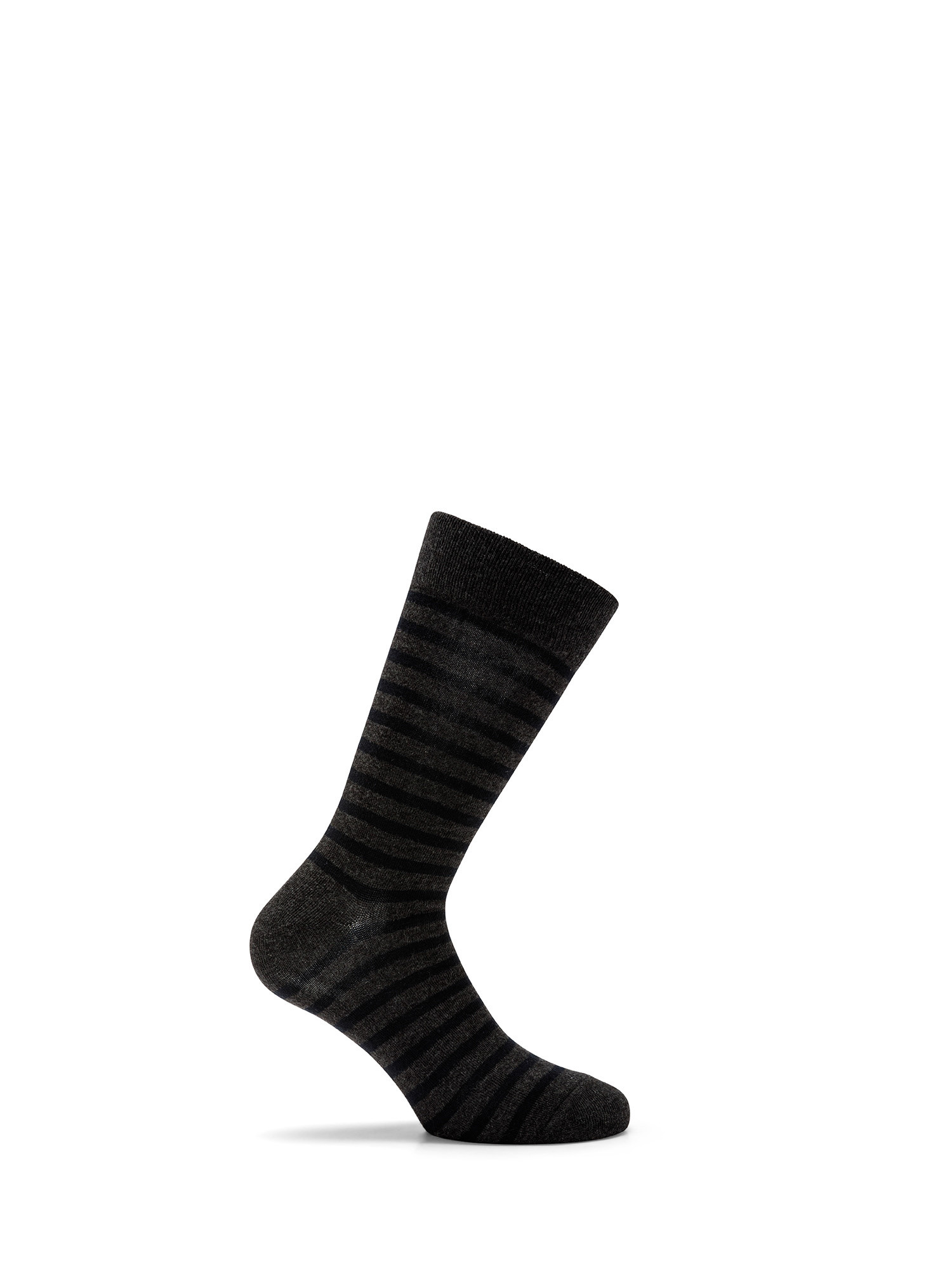 Luca D'Altieri - Set of 3 patterned short socks, Grey, large image number 1
