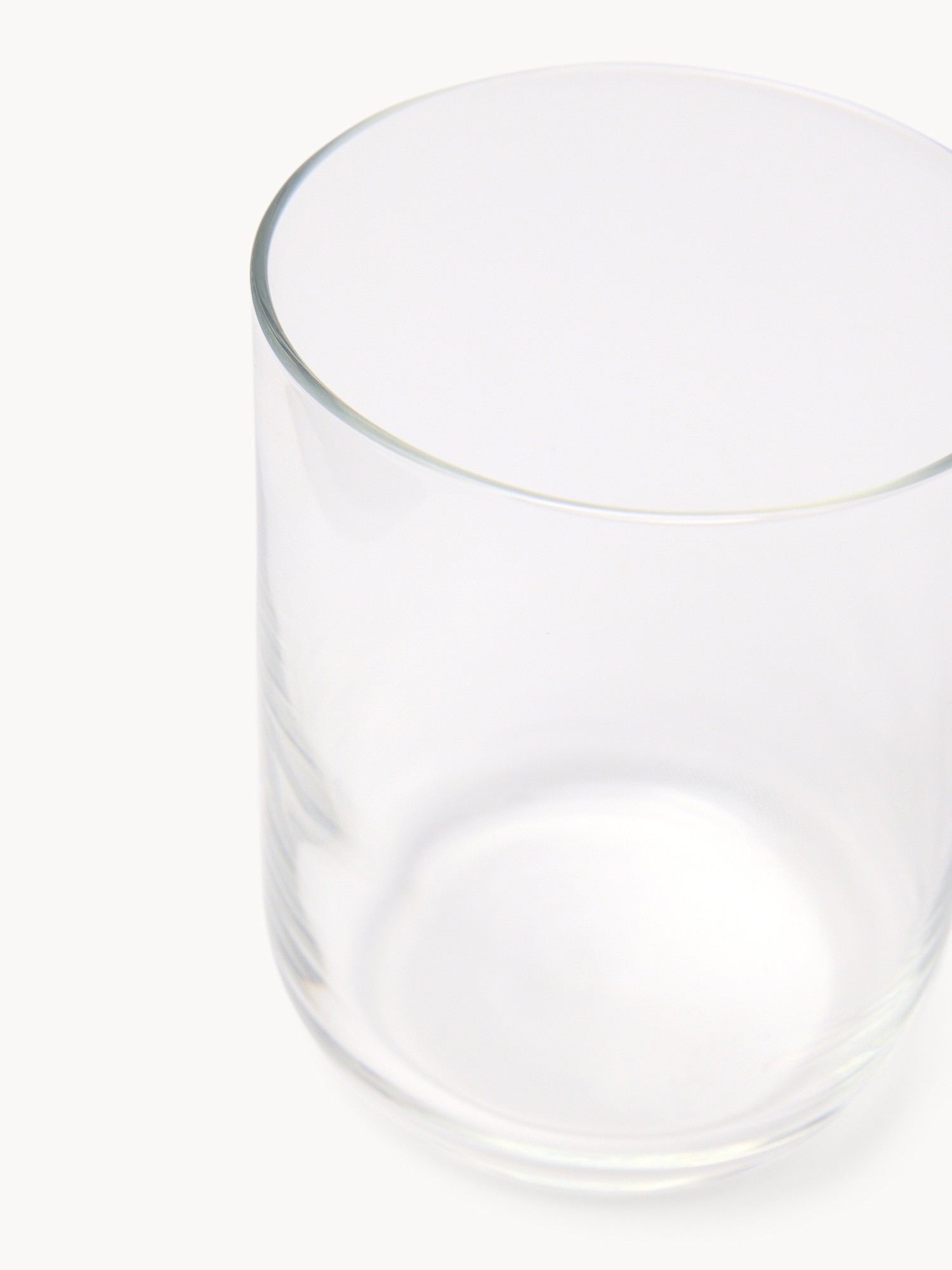Set of 6 Drinking Glasses - Introductory Price, Transparent, large image number 1
