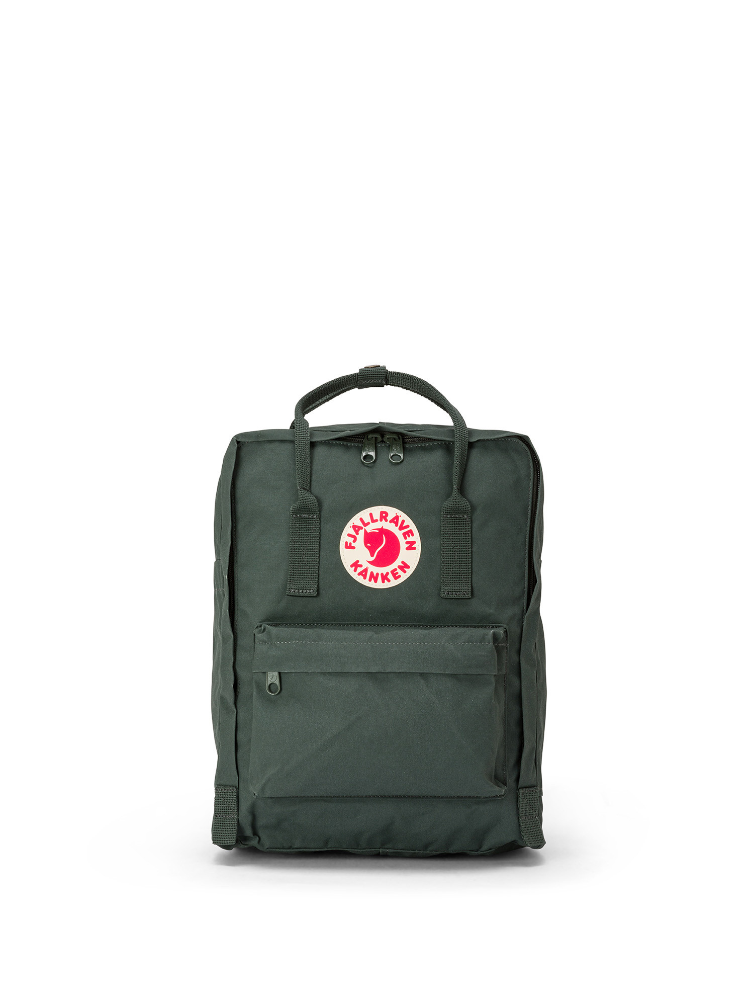 Fjallraven - Classic Kånken backpack in durable Vinylon fabric, Dark Green, large image number 0