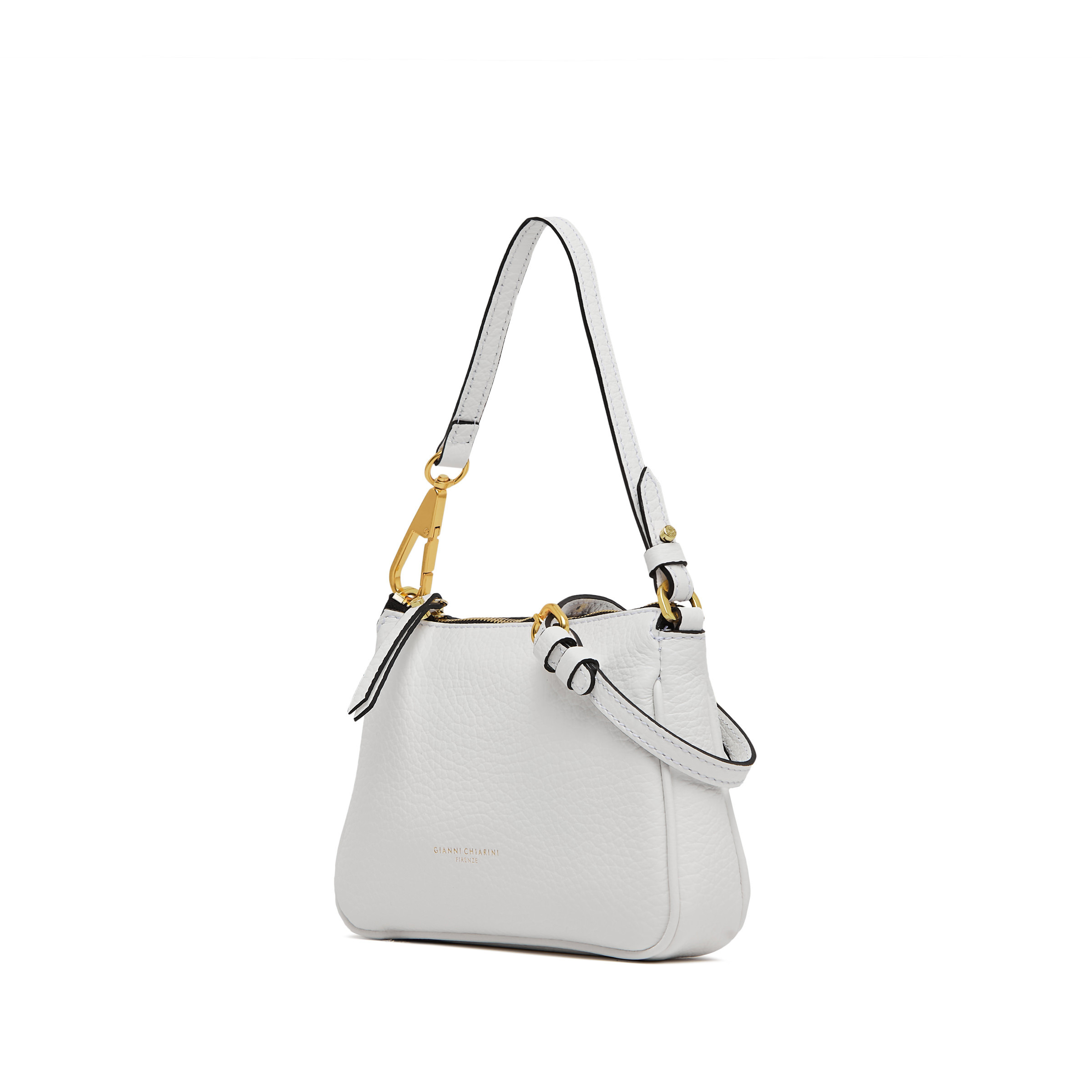 Gianni Chiarini - Brooke bag in leather, White, large image number 1