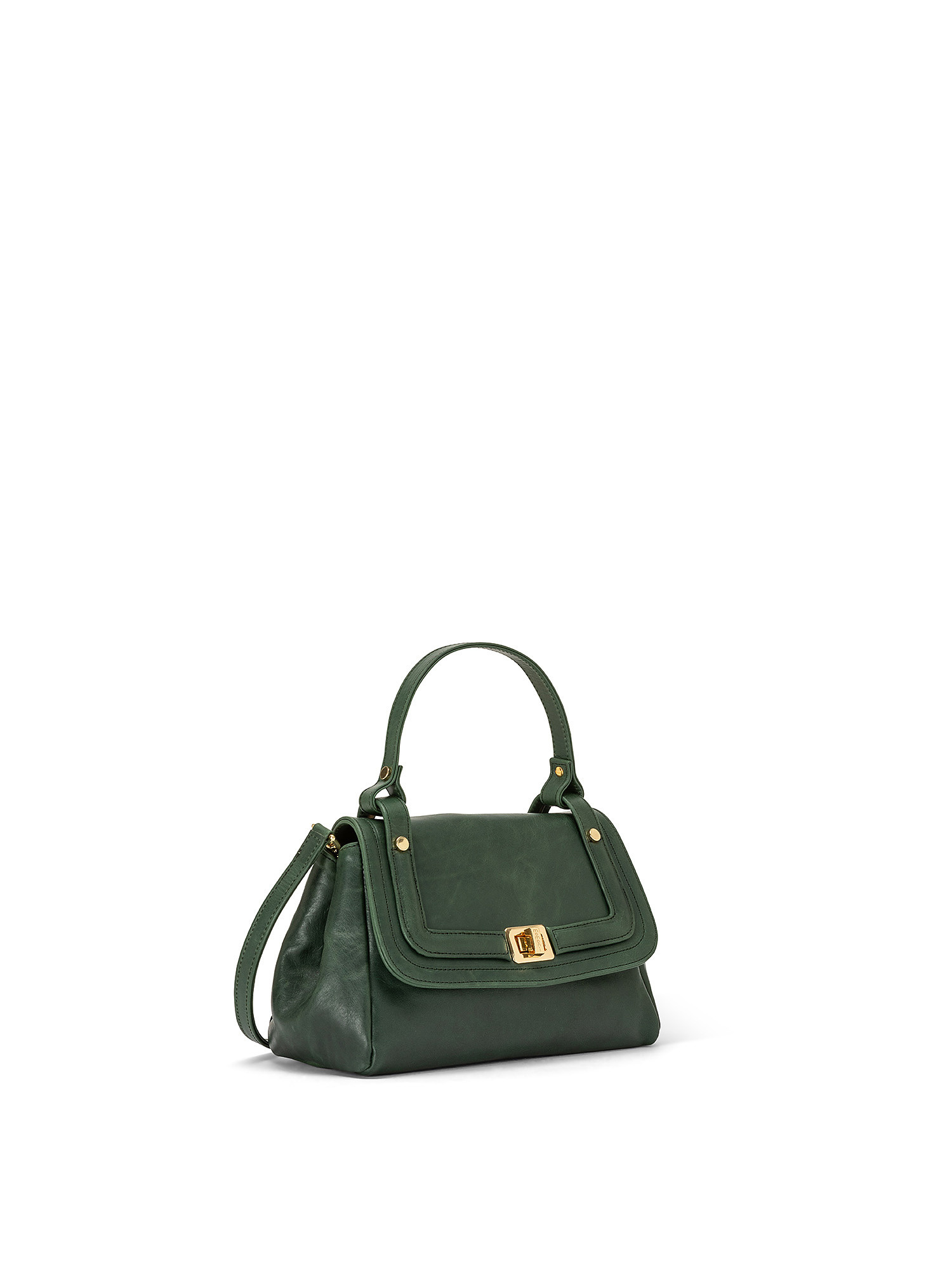 Petit Flore leather bag, Green, large image number 1