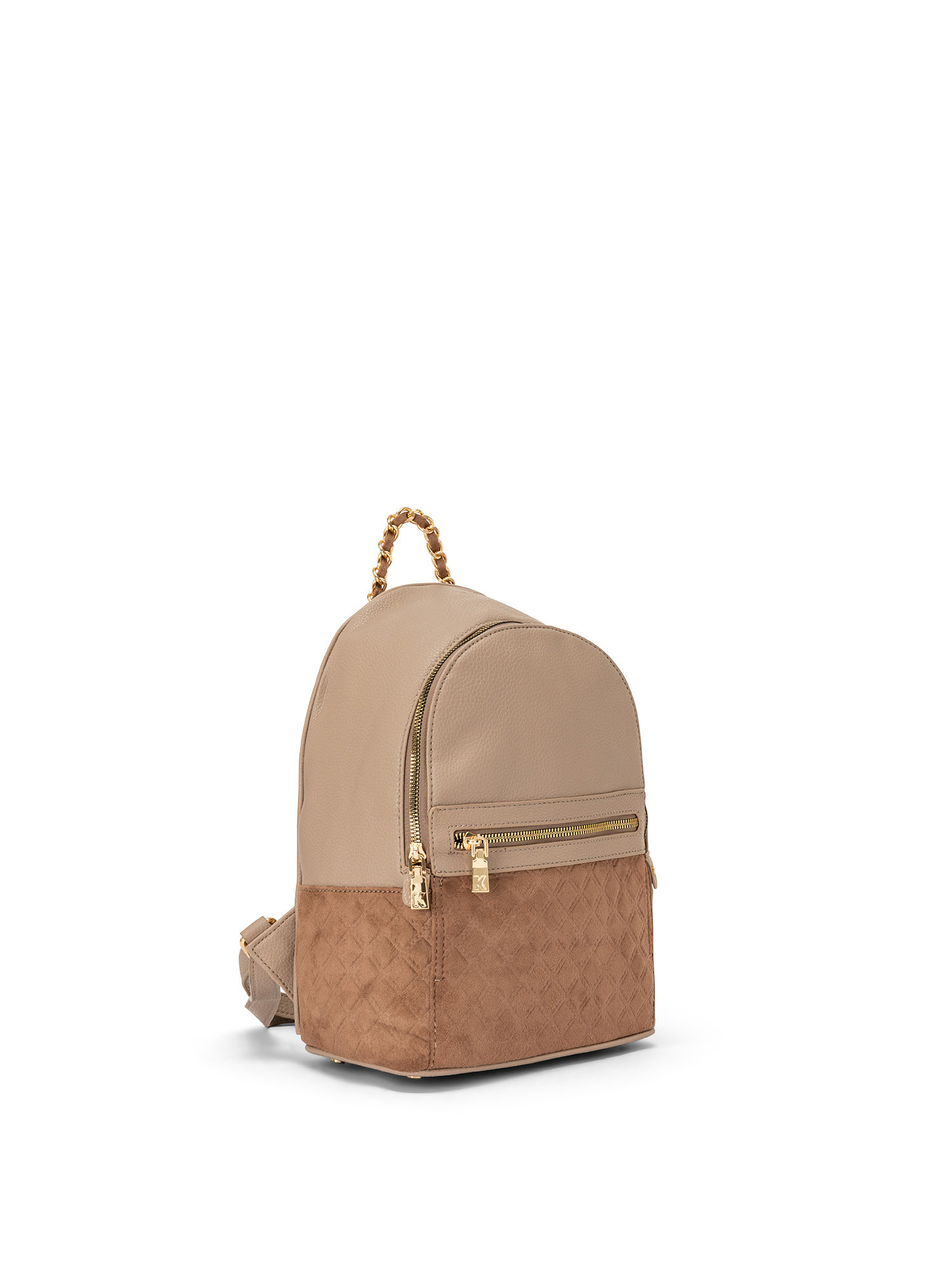 Koan - Backpack with print, Taupe Grey, large image number 1