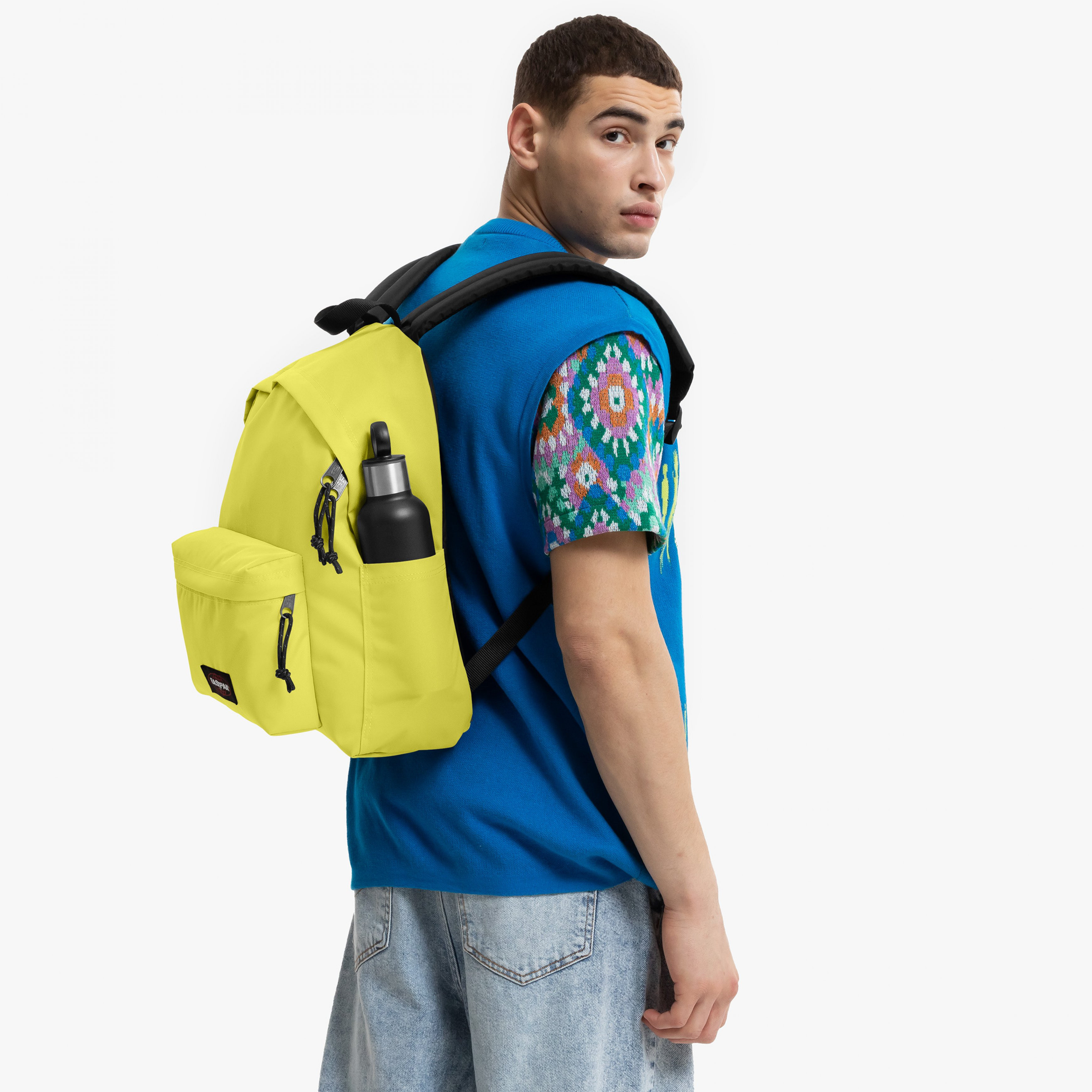 Eastpak - Day Pak'r Neon Lime backpack, Yellow, large image number 4