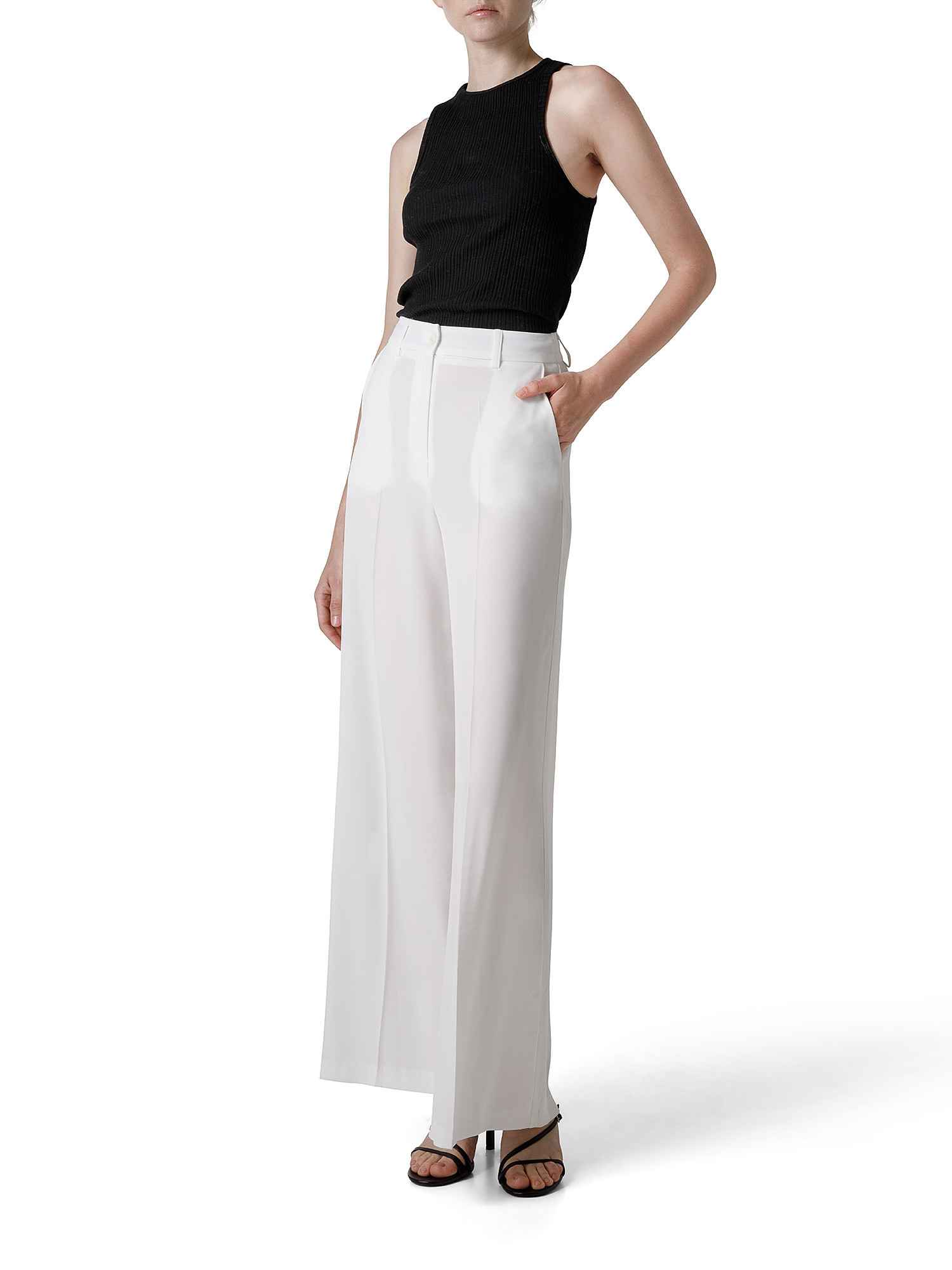 Cady trousers, White, large image number 2