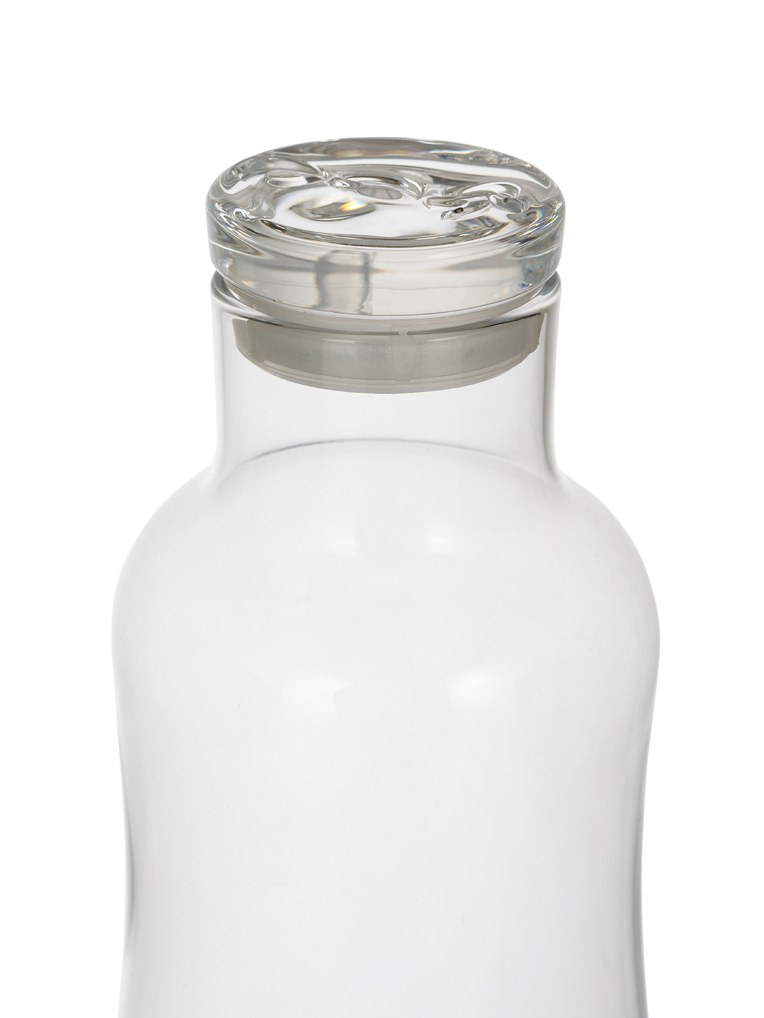 Clear crystal bottle, Transparent, large image number 1