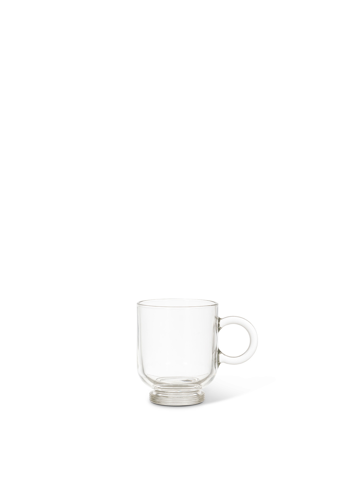 Amsterdam glass tea cup, Transparent, large image number 0