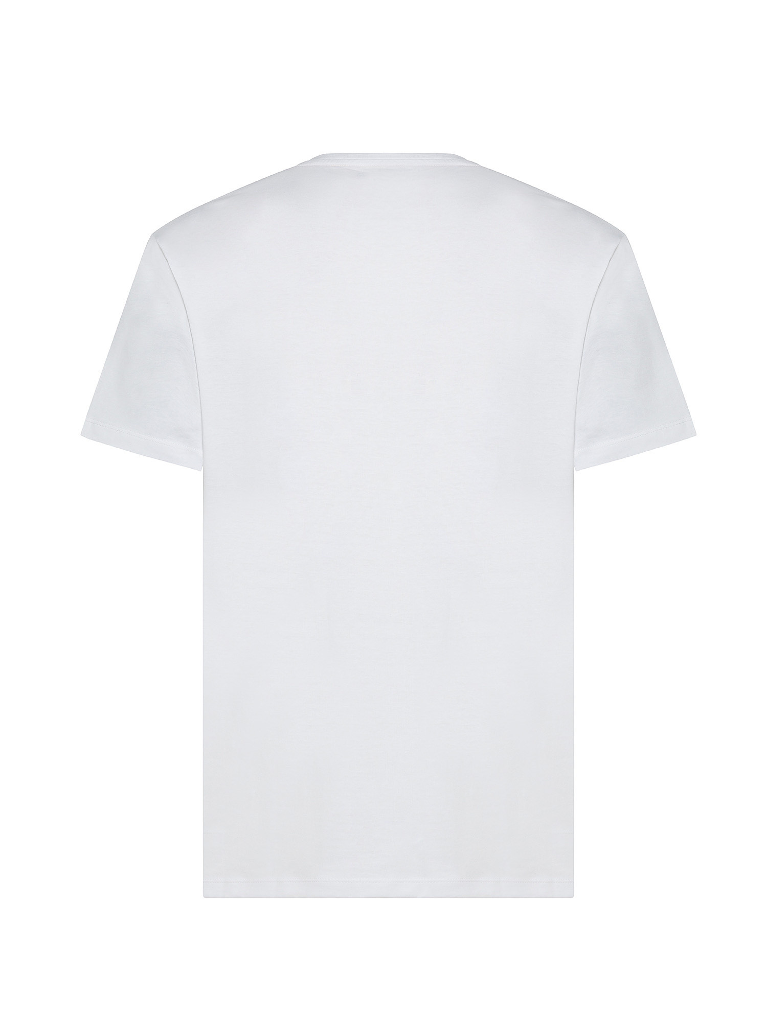 Pepe Jeans - Cotton T-shirt with print and logo, White, large image number 1