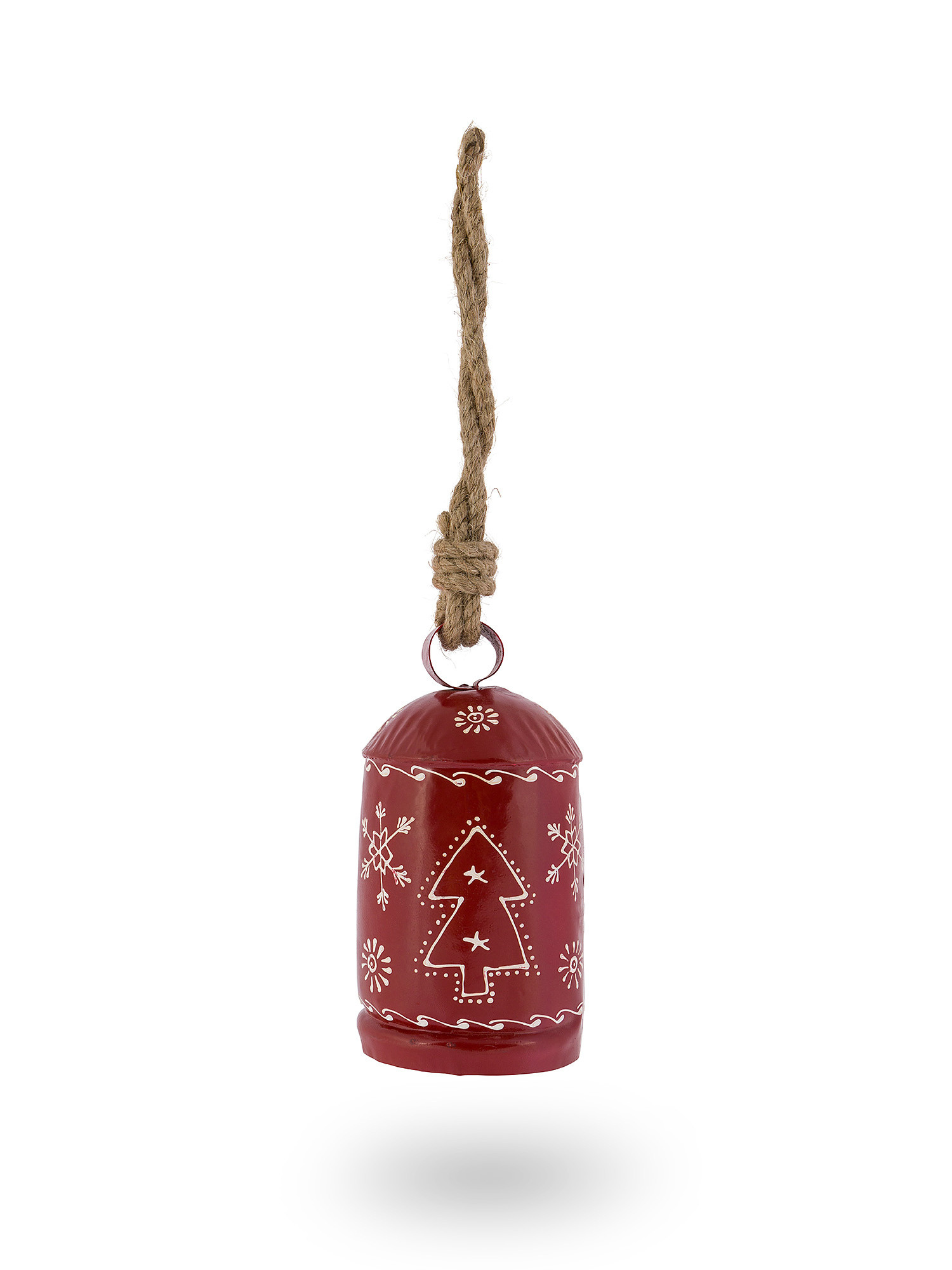 Bell-shaped iron decoration, Red, large image number 0