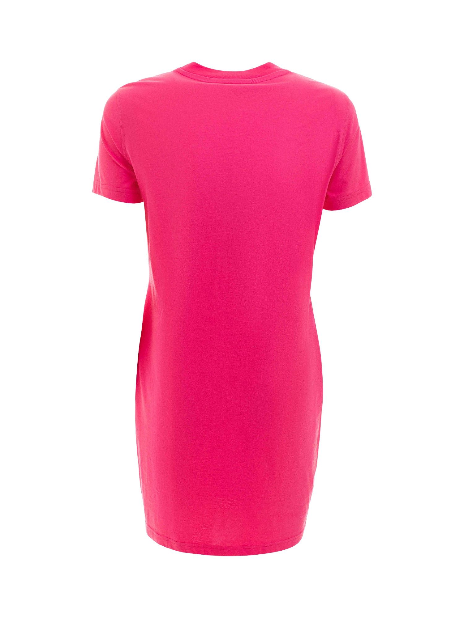 Chiara Ferragni - Short sleeve dress with embroidered logo, Pink Fuchsia, large image number 1