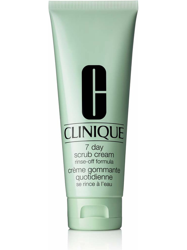 Clinique 7-day scrub rinse-off formula - all skin  types 100 ml