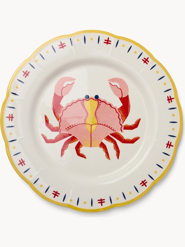 Piatto da portata in ceramica Voyage