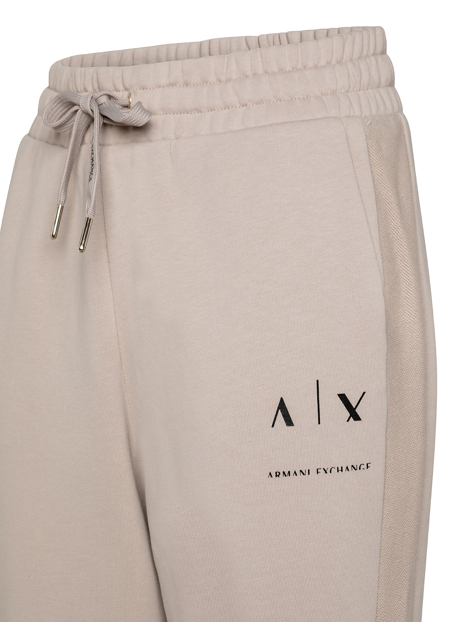 Jogger trousers with logo, Beige, large image number 2